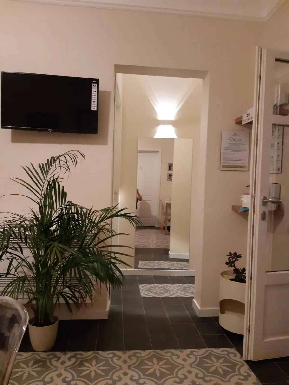 Communal lounge/ TV room in San Domenico Casa Vacanze