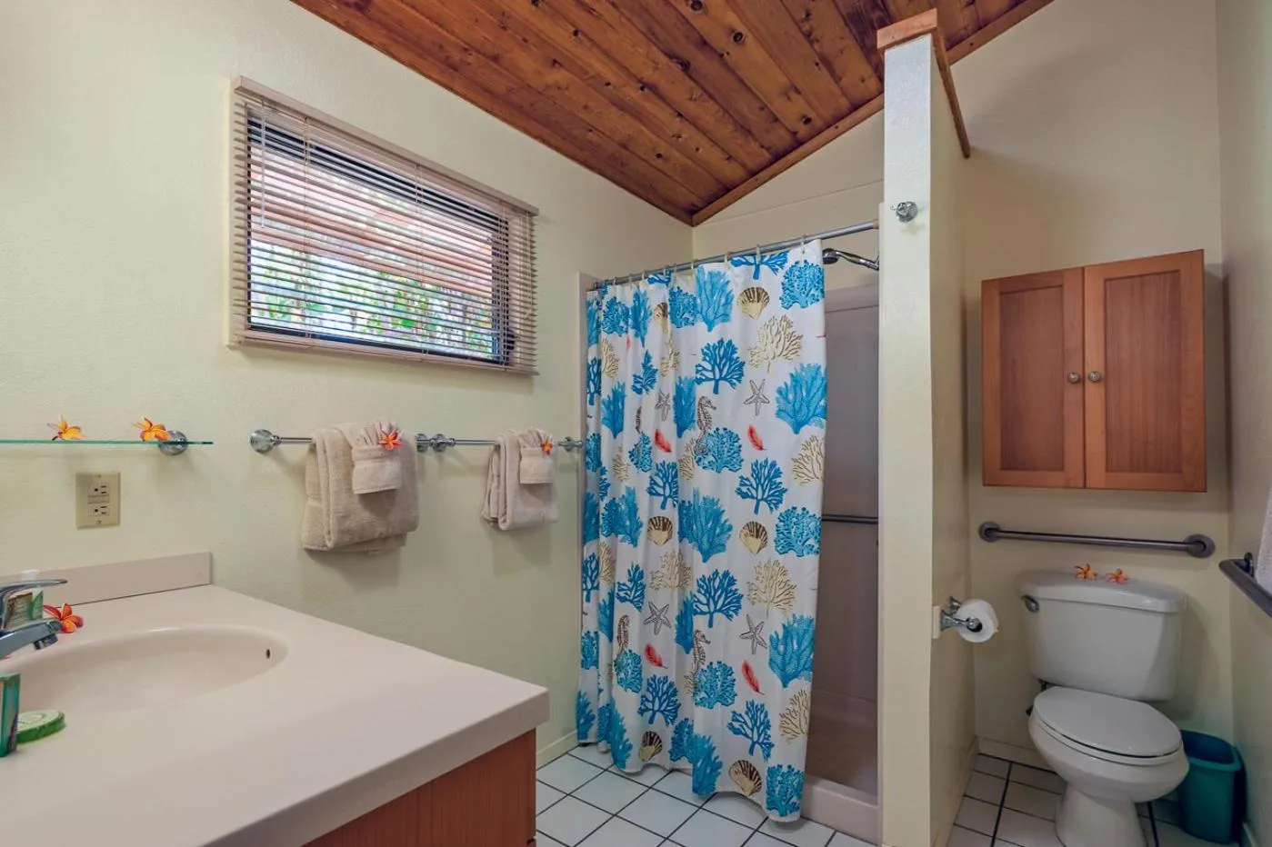 Shower in Poipu Plantation Vacation Rentals