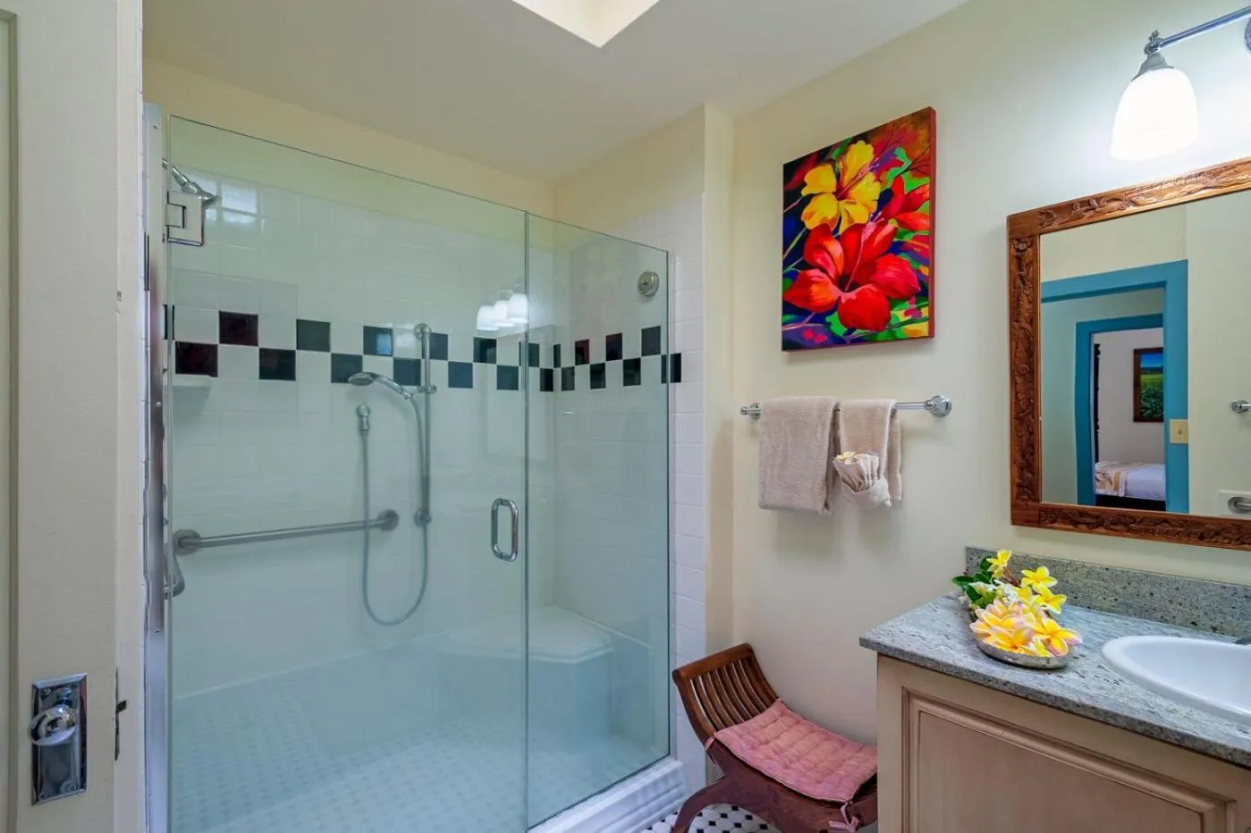 Shower in Poipu Plantation Vacation Rentals