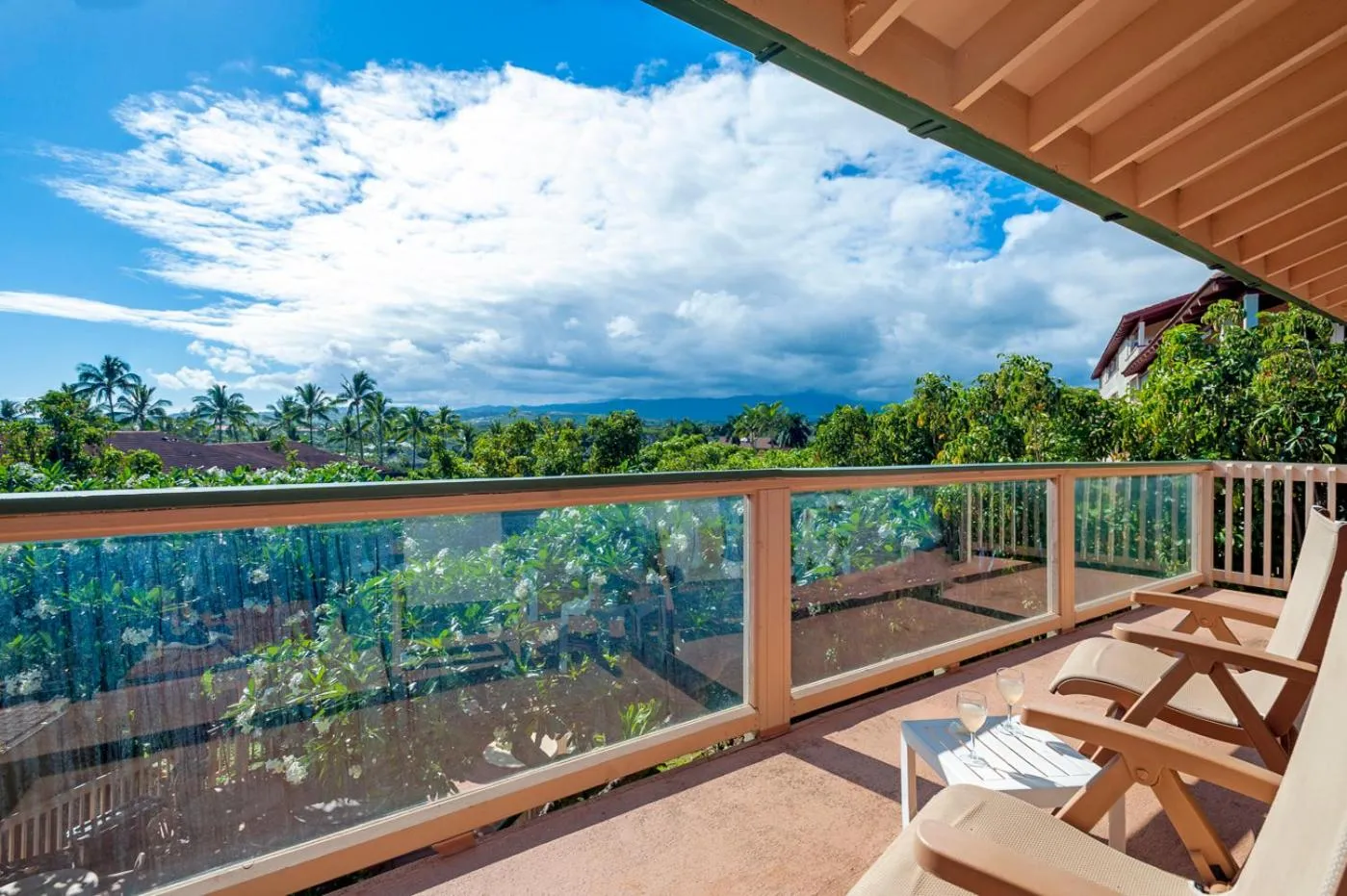 Patio in Poipu Plantation Vacation Rentals