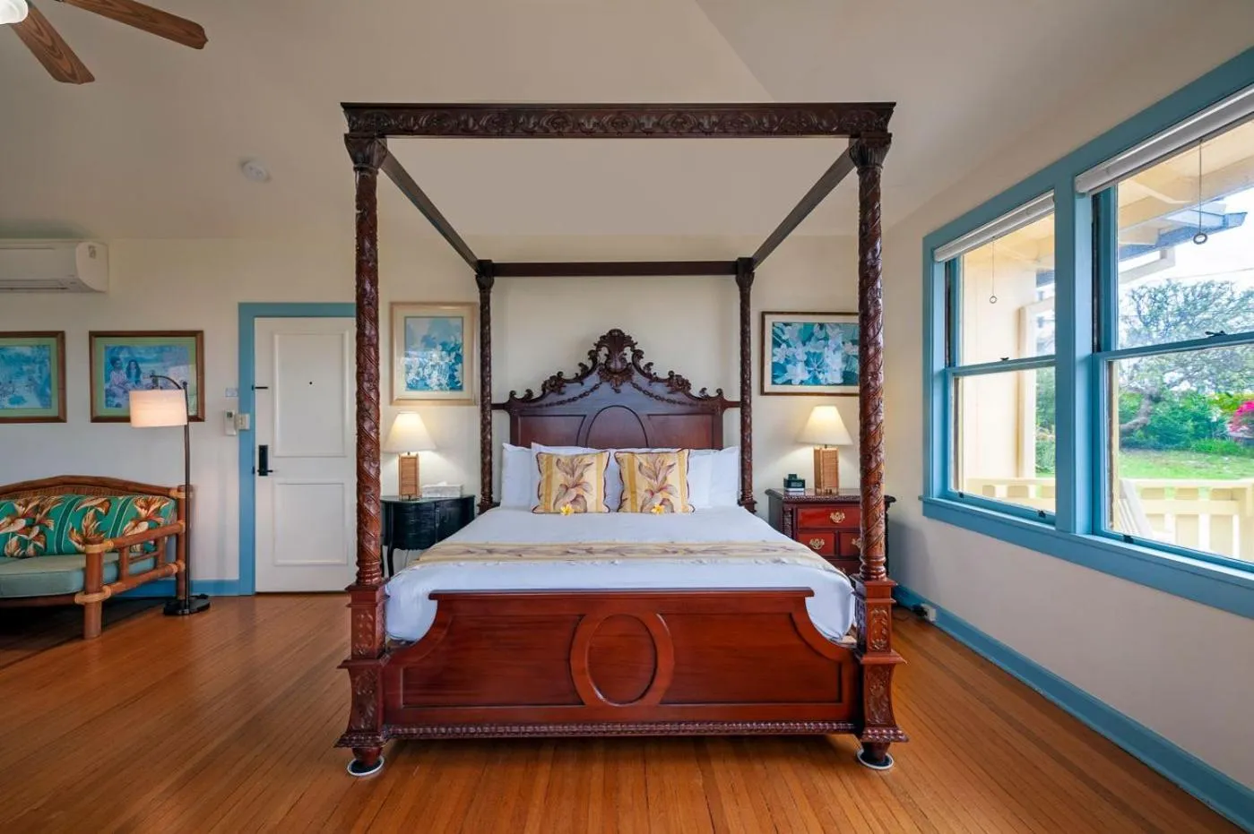 Bed in Poipu Plantation Vacation Rentals