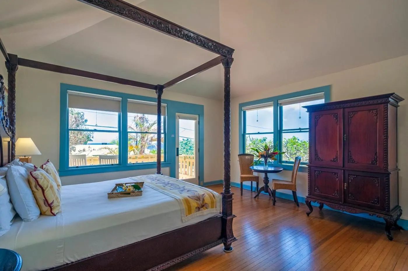 Bed in Poipu Plantation Vacation Rentals