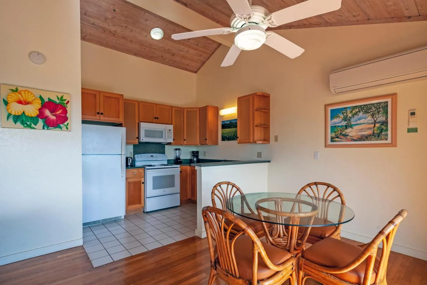 Kitchen or kitchenette in Poipu Plantation Vacation Rentals