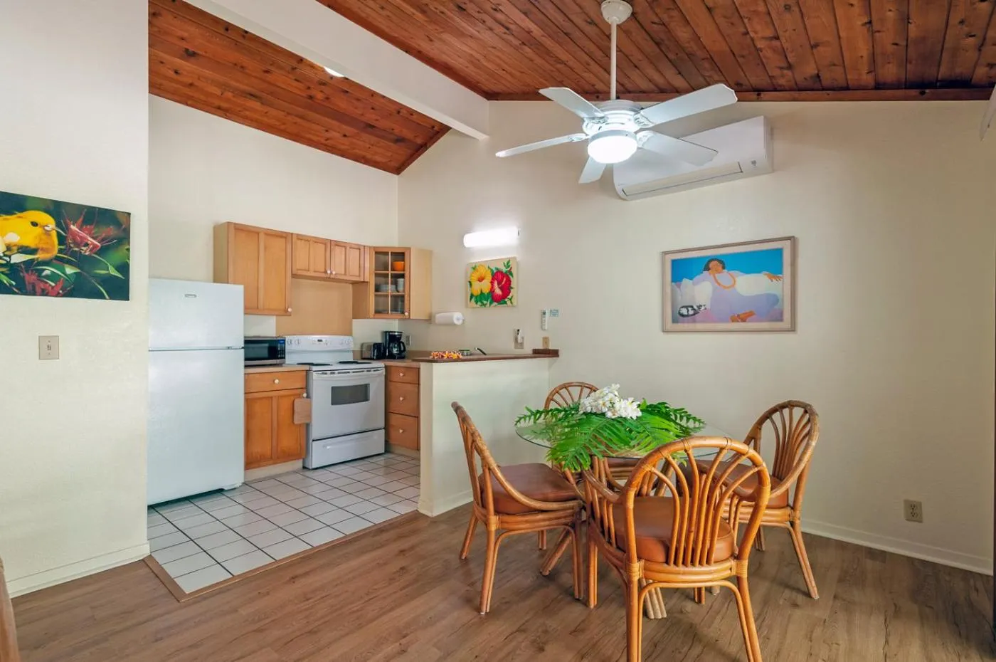 Kitchen or kitchenette in Poipu Plantation Vacation Rentals