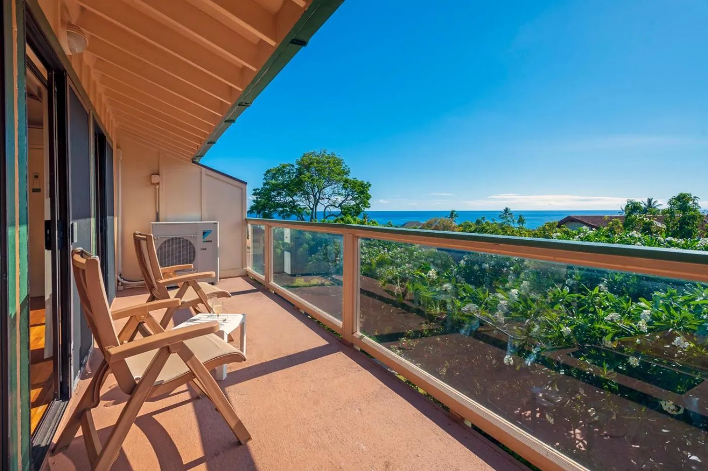 Patio in Poipu Plantation Vacation Rentals