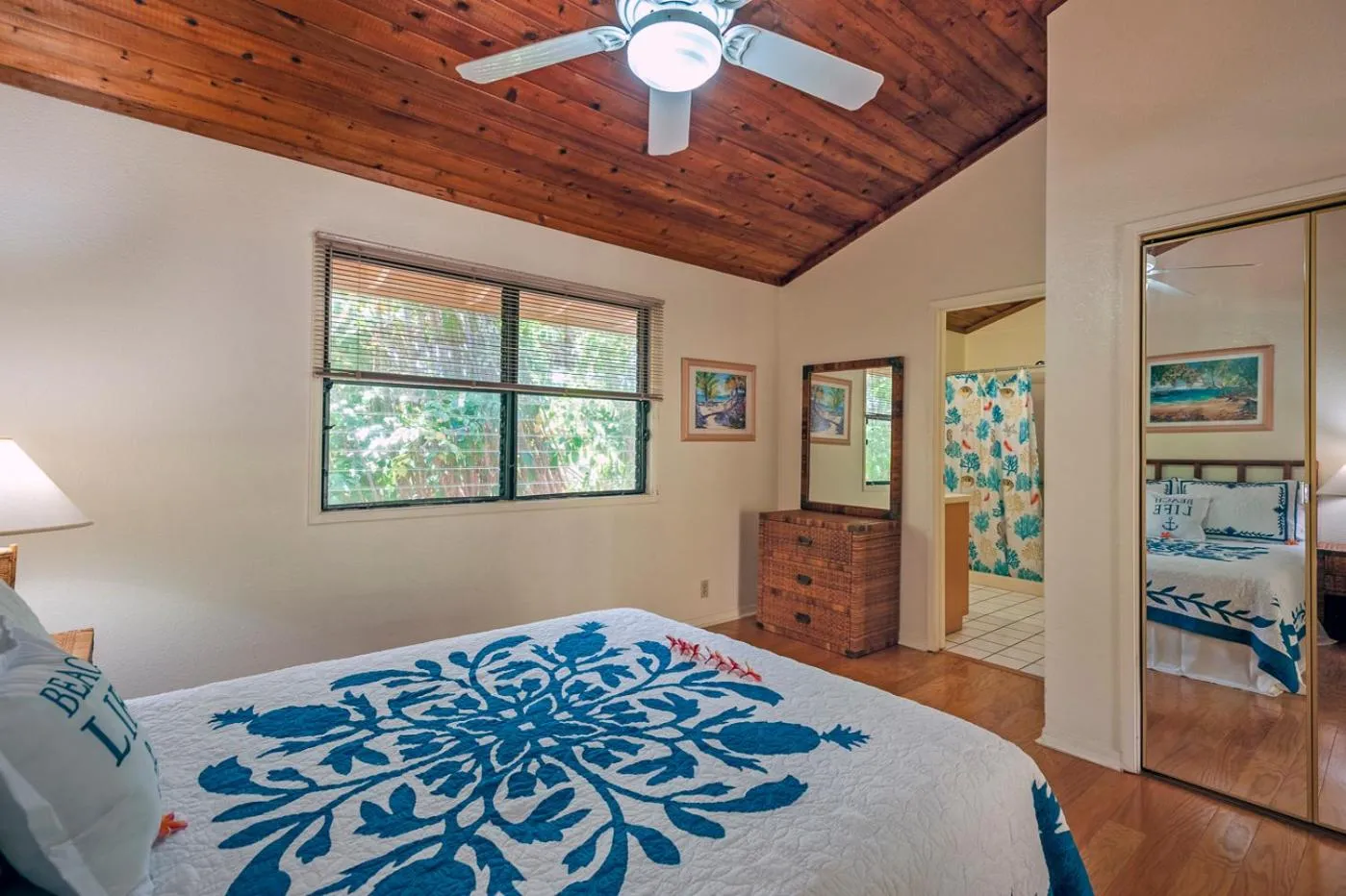 Bed in Poipu Plantation Vacation Rentals