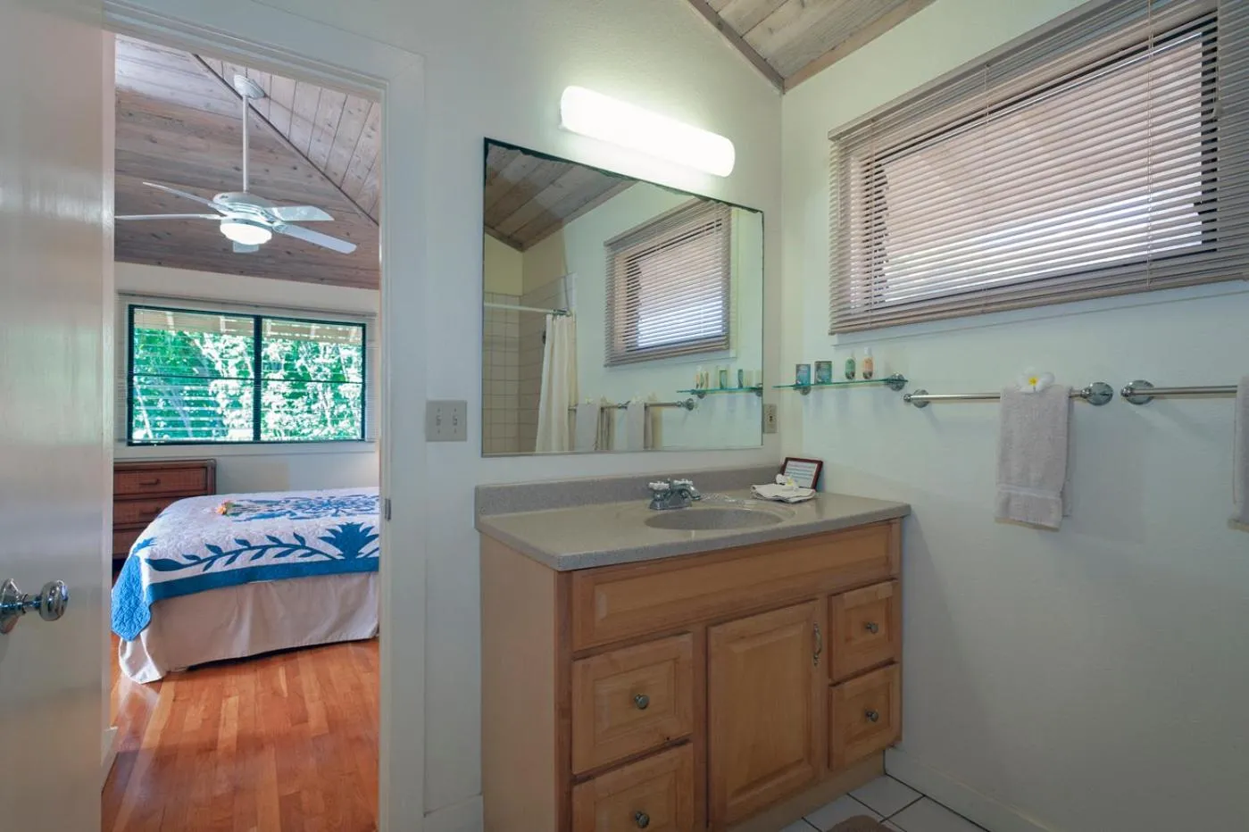 Bed in Poipu Plantation Vacation Rentals