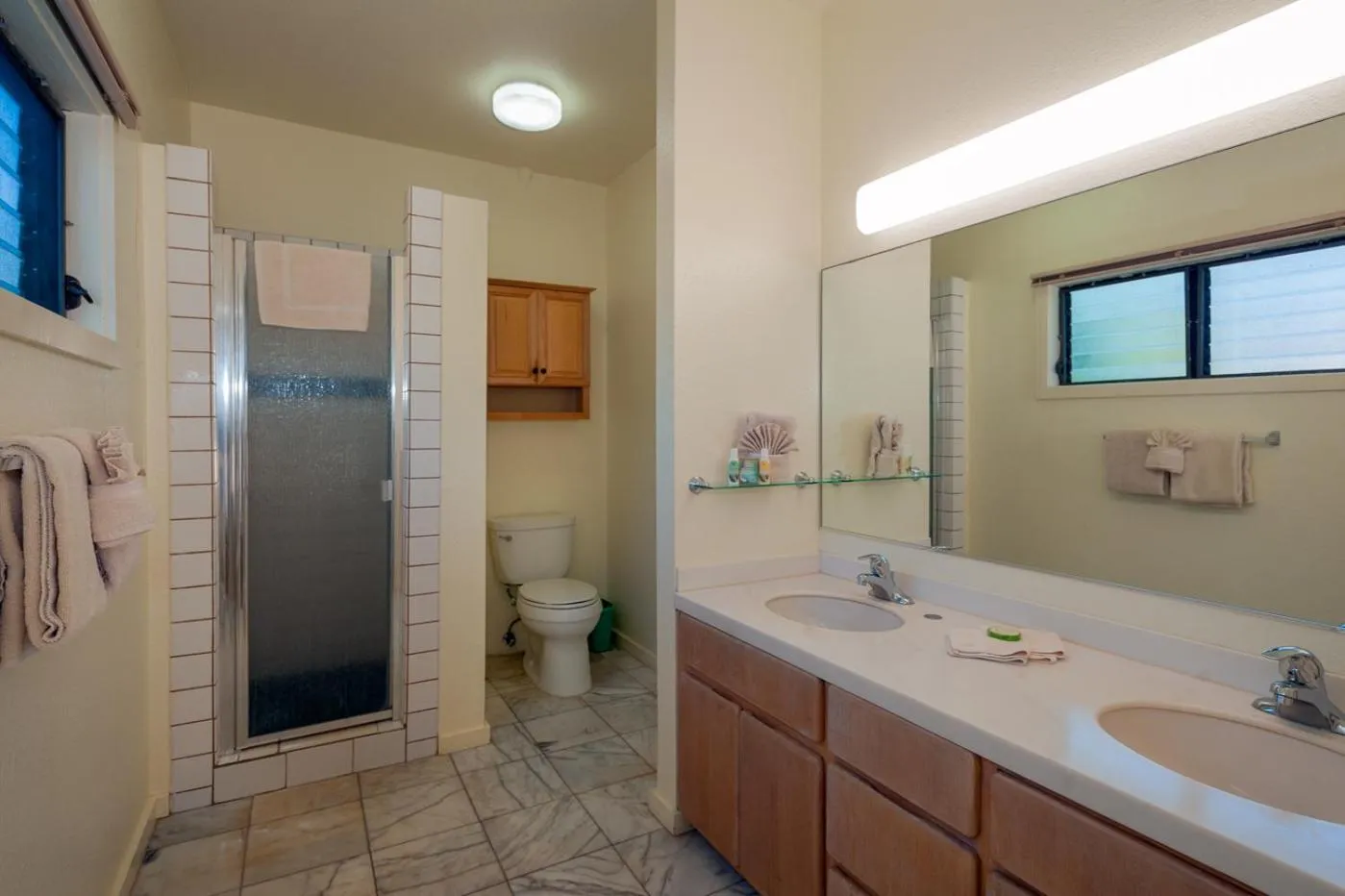 Shower in Poipu Plantation Vacation Rentals