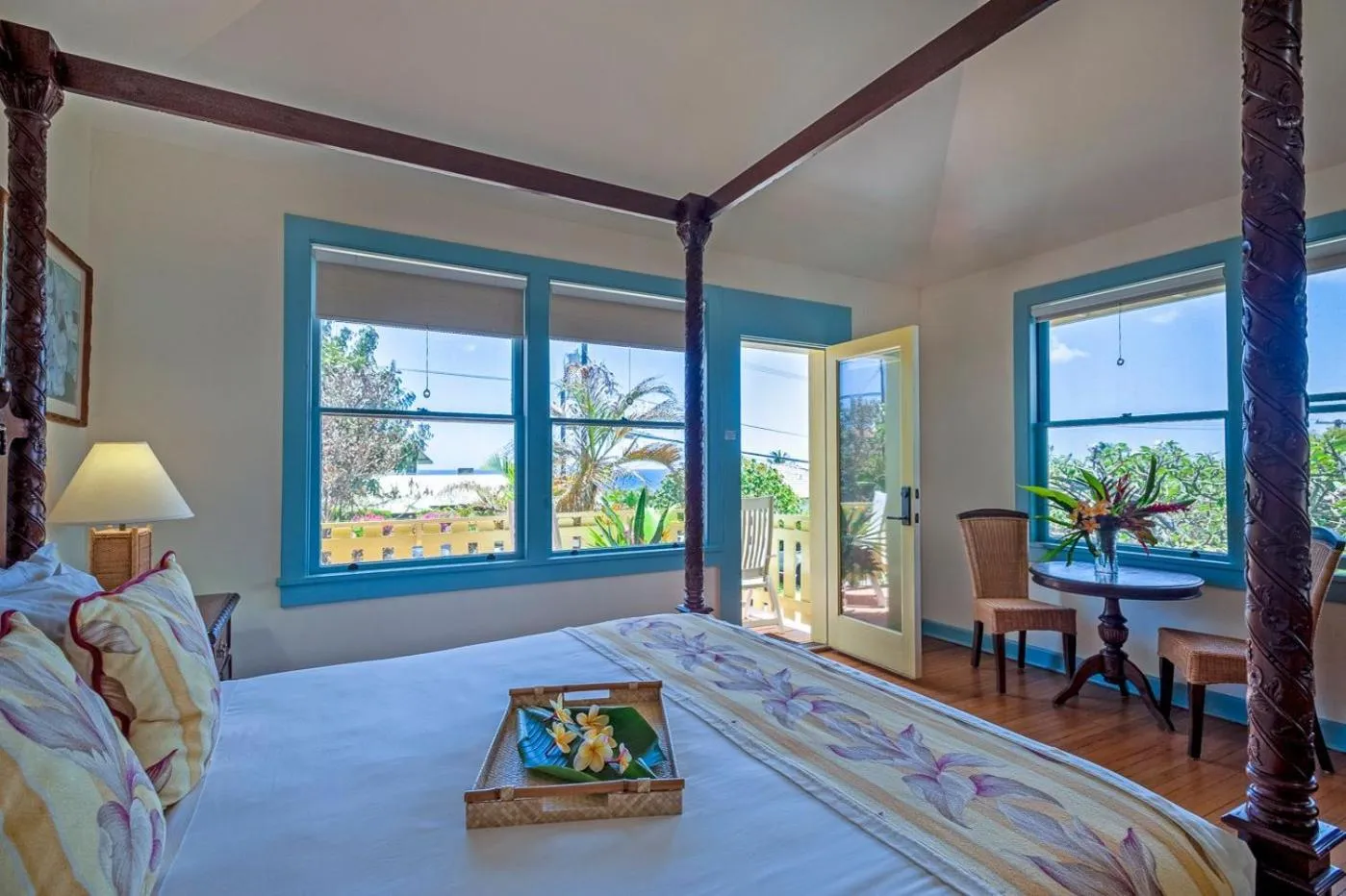 Bed in Poipu Plantation Vacation Rentals