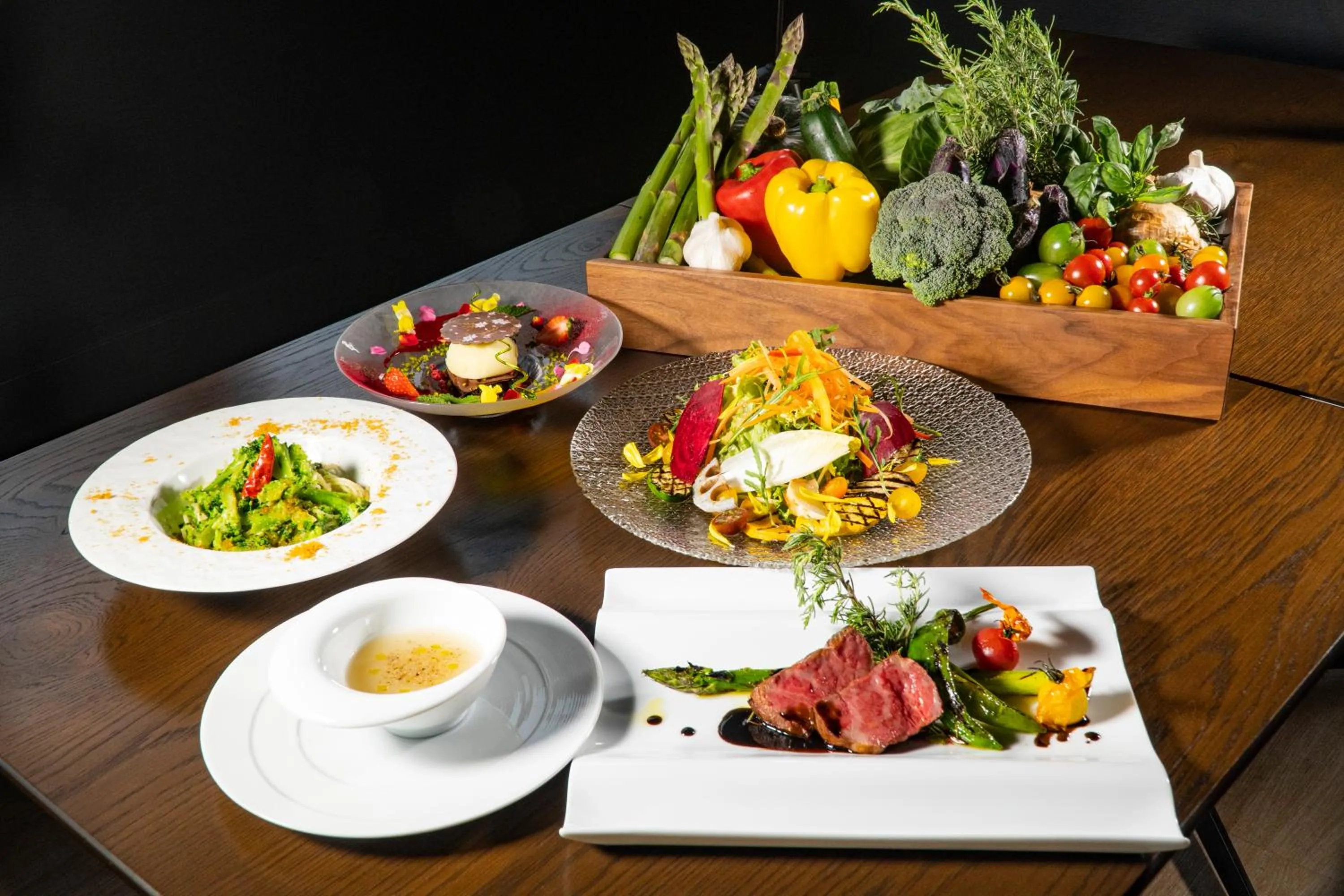 Food and drinks in Glamprook Iizuna