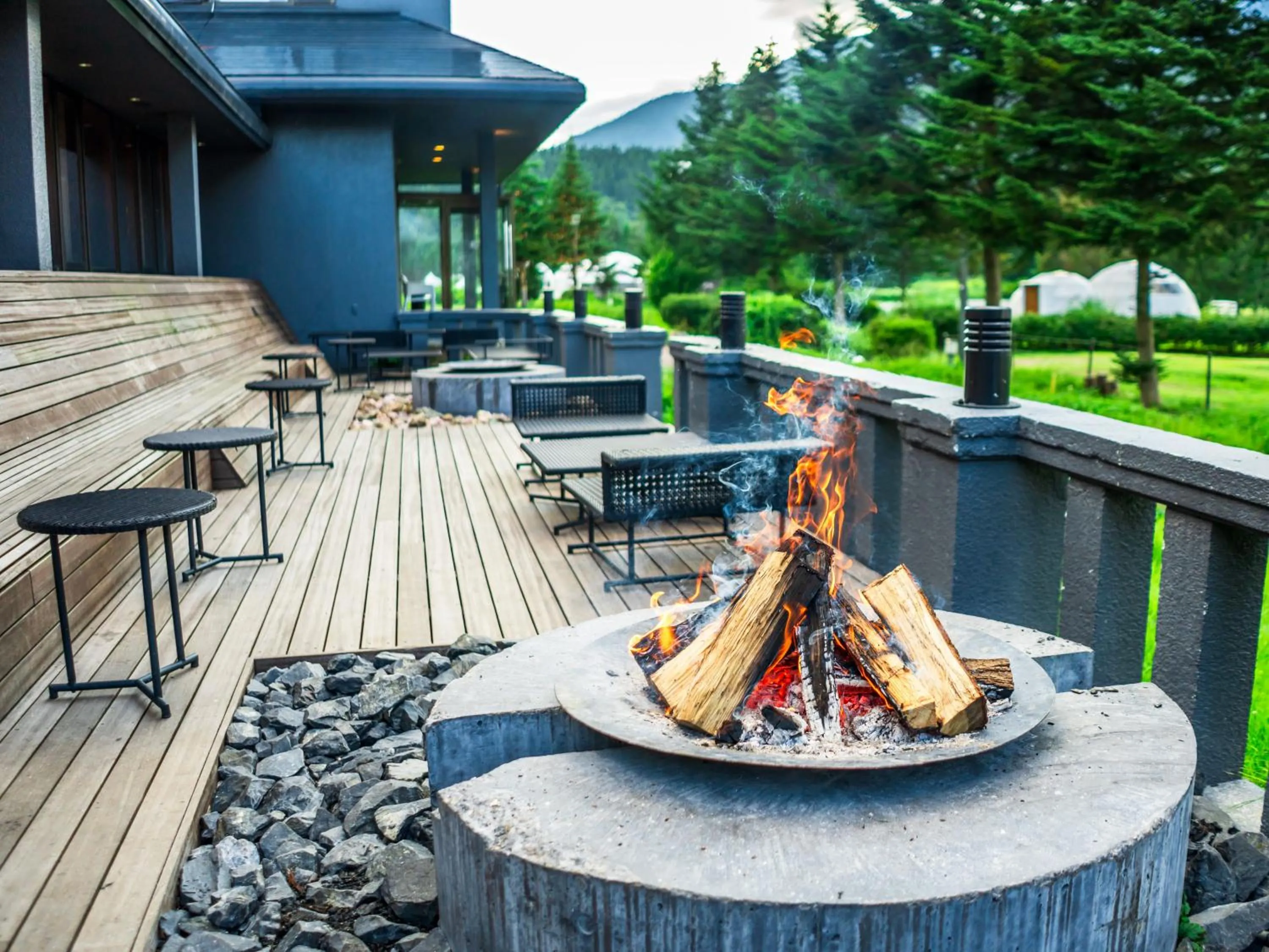 Garden in Glamprook Iizuna