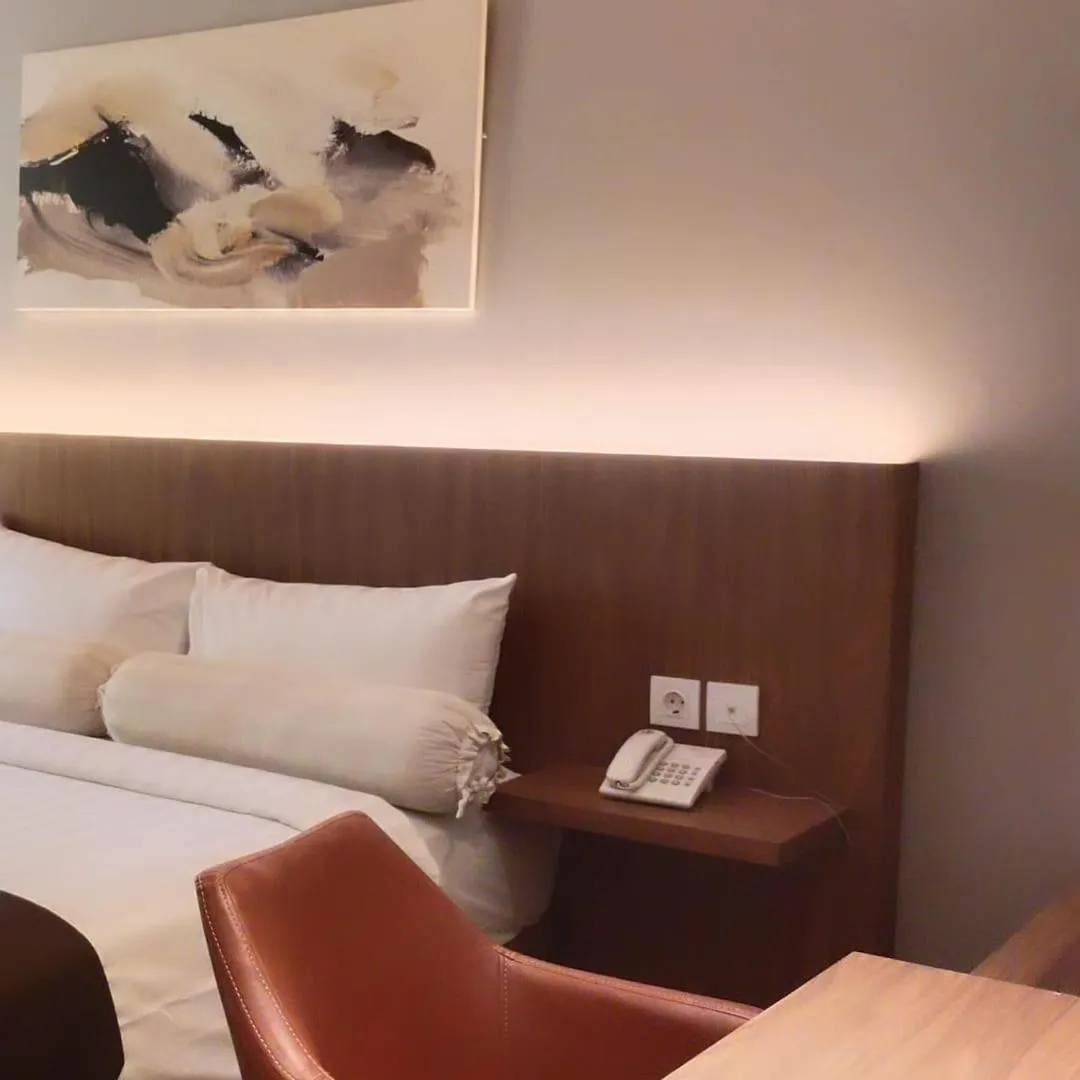 Bed in Votel Krakatau Boutique Hotel Semarang