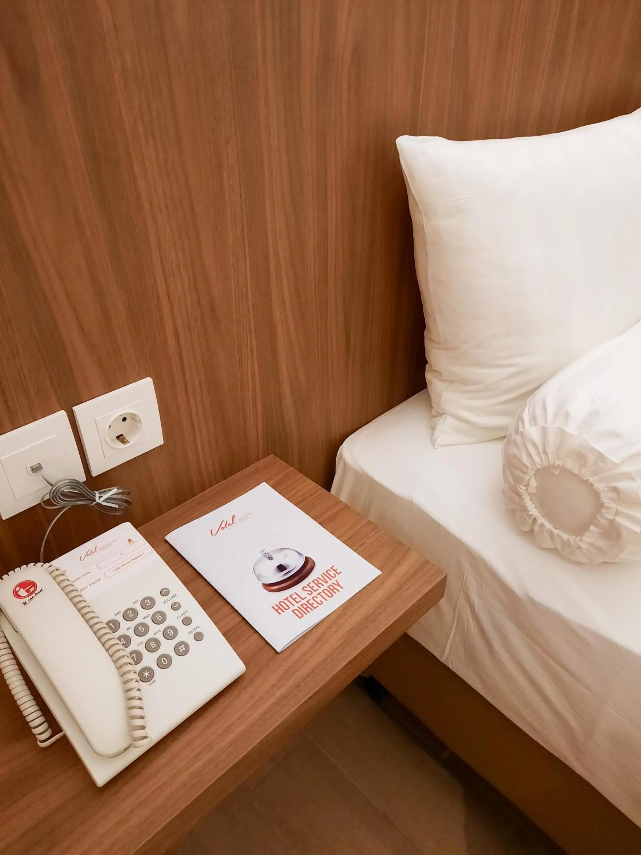 Bed in Votel Krakatau Boutique Hotel Semarang