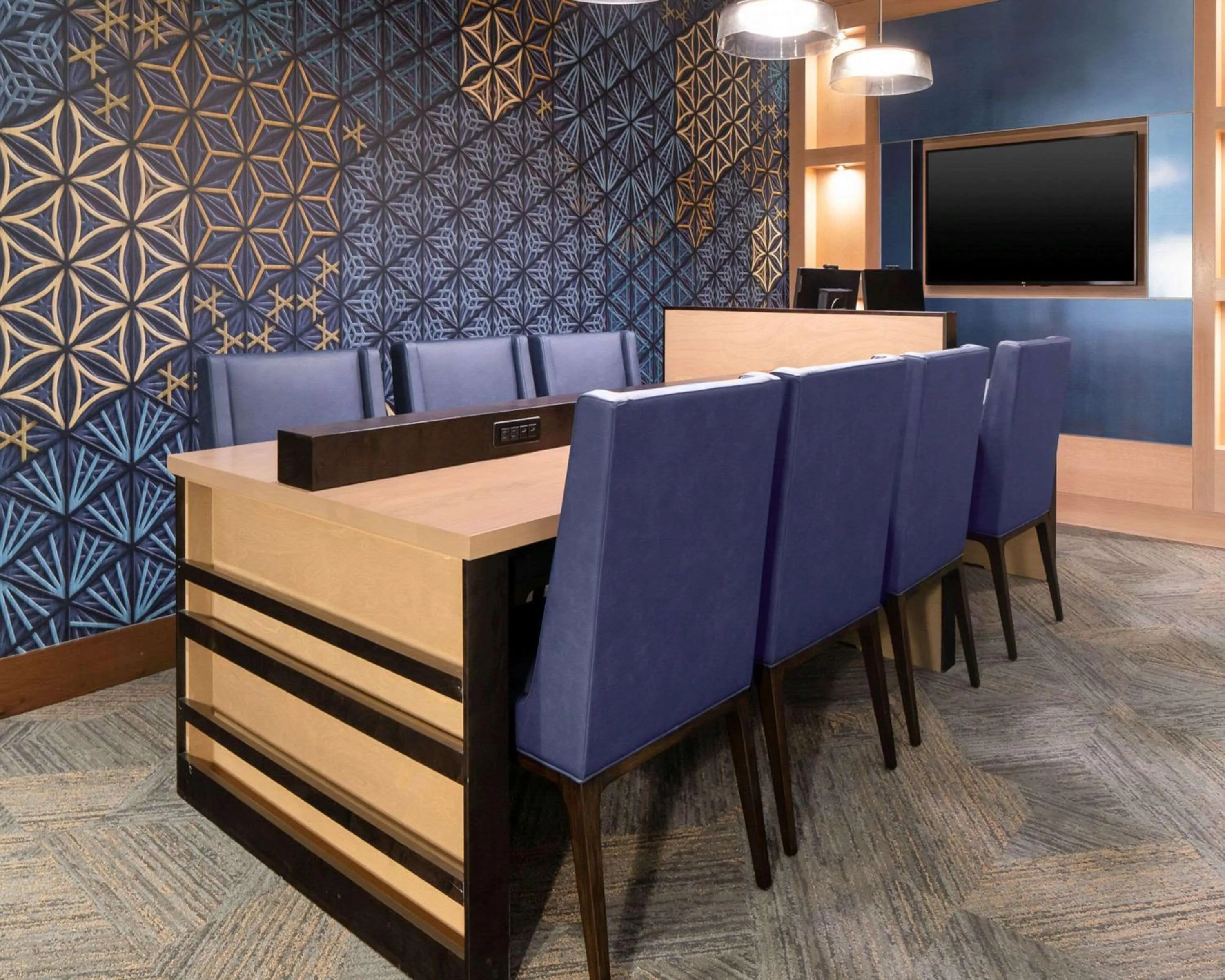 Lobby or reception in Hyatt House Allentown-Lehigh Valley