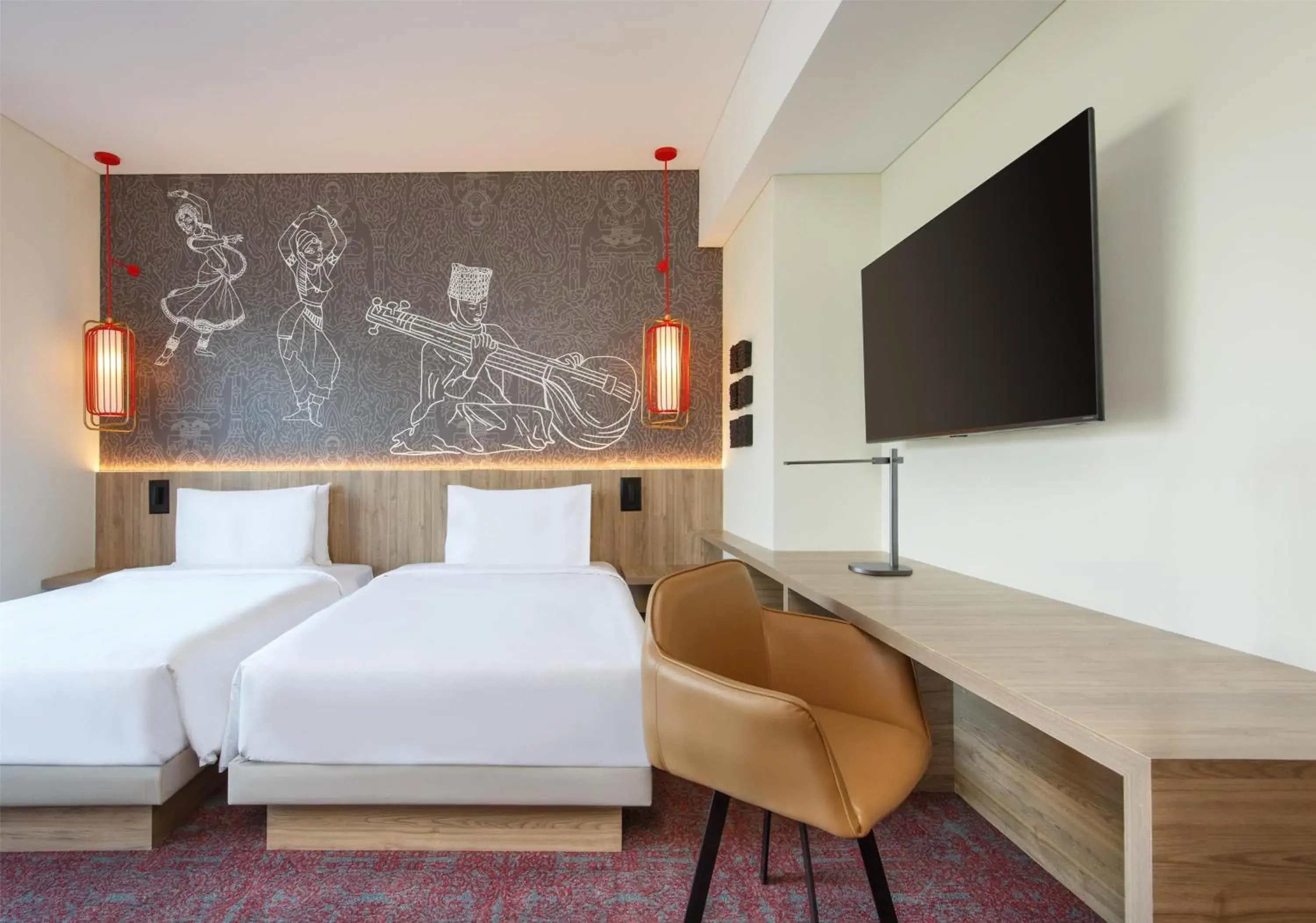 Twin Room in Hyatt Centric Soalteemode Kathmandu Twin Room in Hyatt Centric Soalteemode Kathmandu