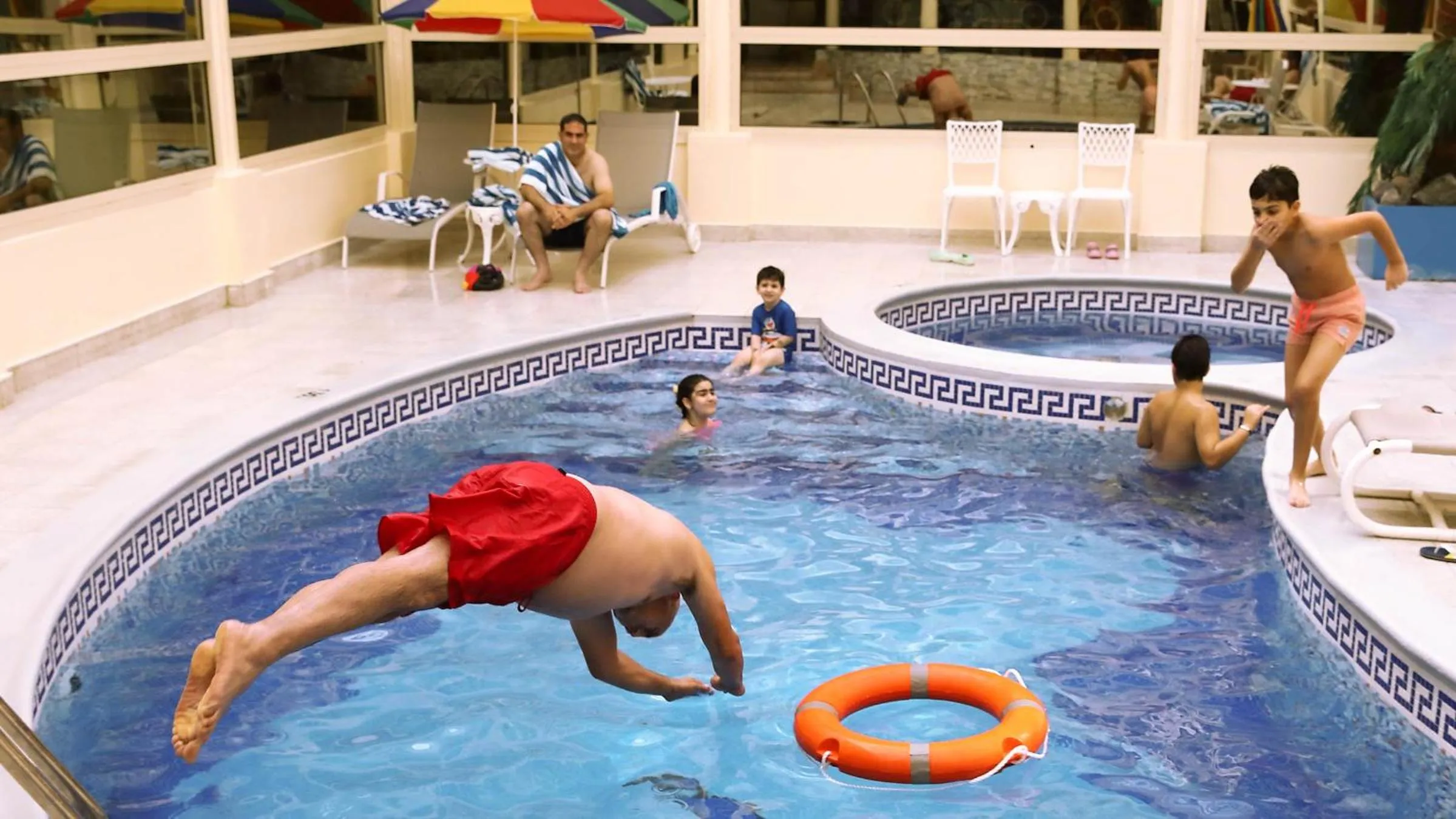 Swimming pool in Al Seef Hotel