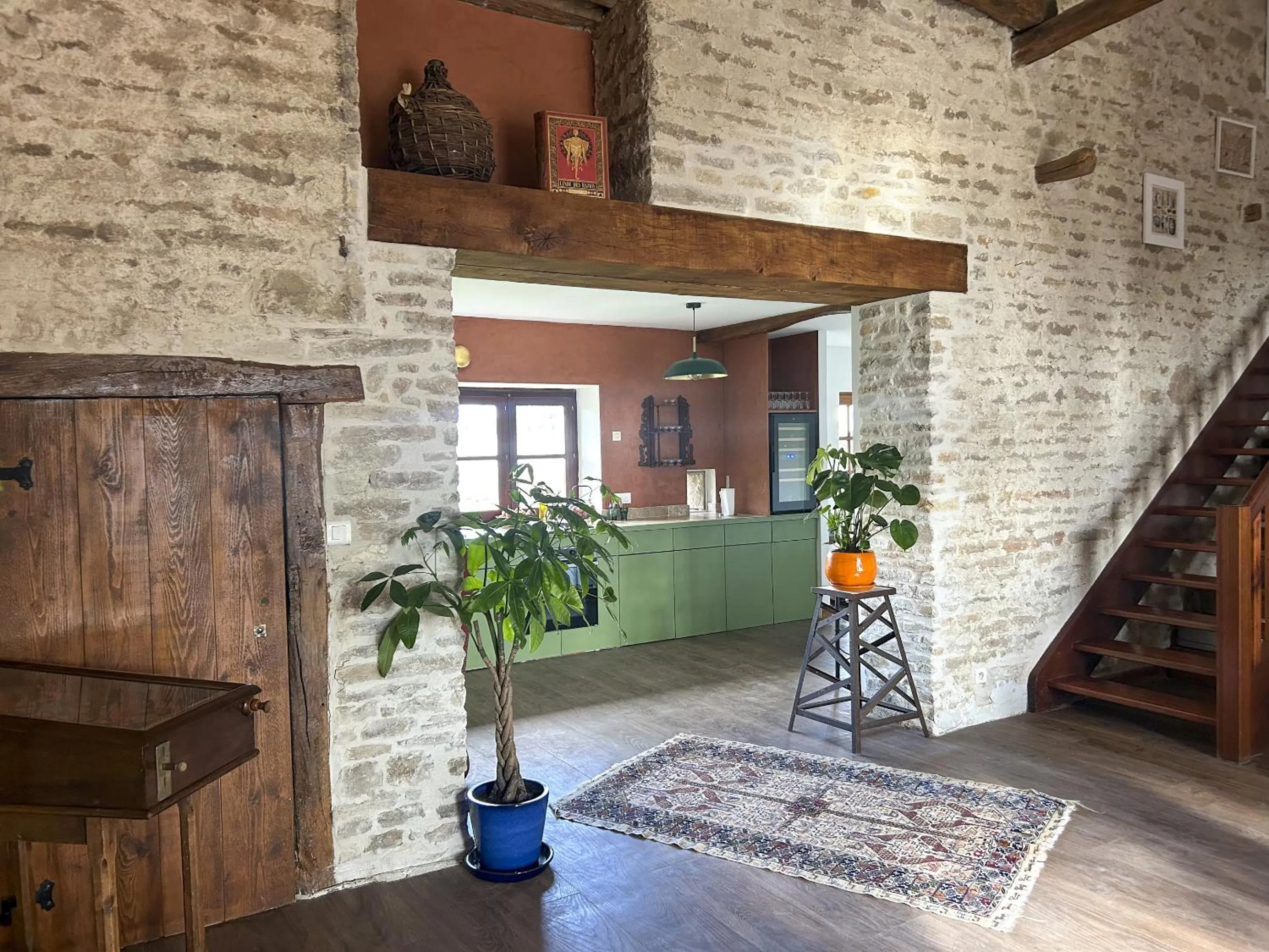 Kitchen or kitchenette in Maison Belles Pierres