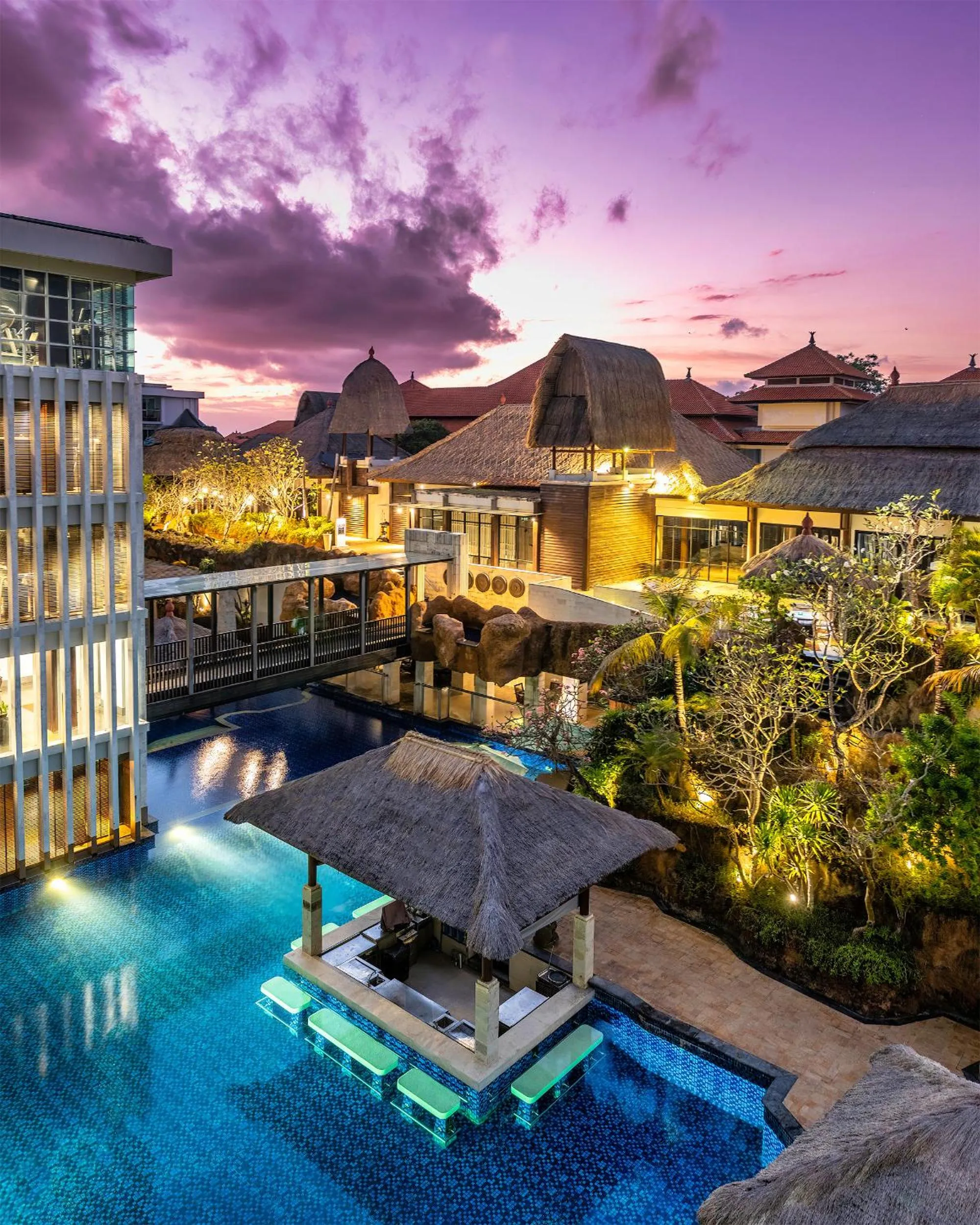 Property building in The Sakala Resort Bali All Suites