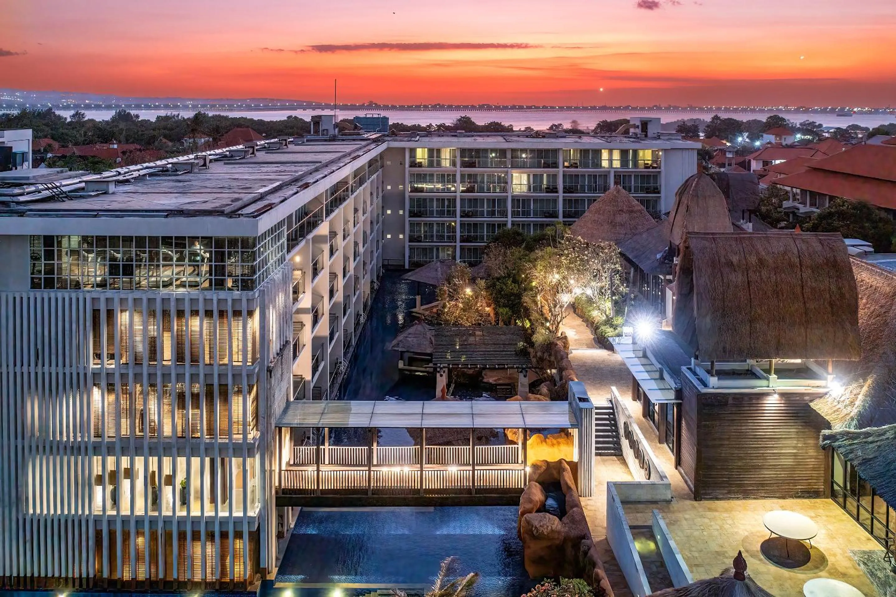 Property building in The Sakala Resort Bali All Suites