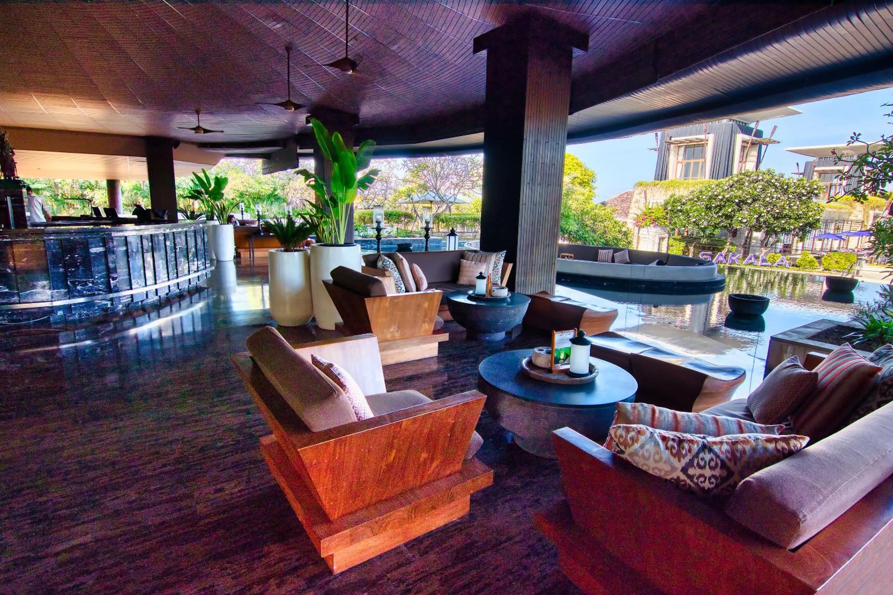 Lobby or reception in The Sakala Resort Bali All Suites