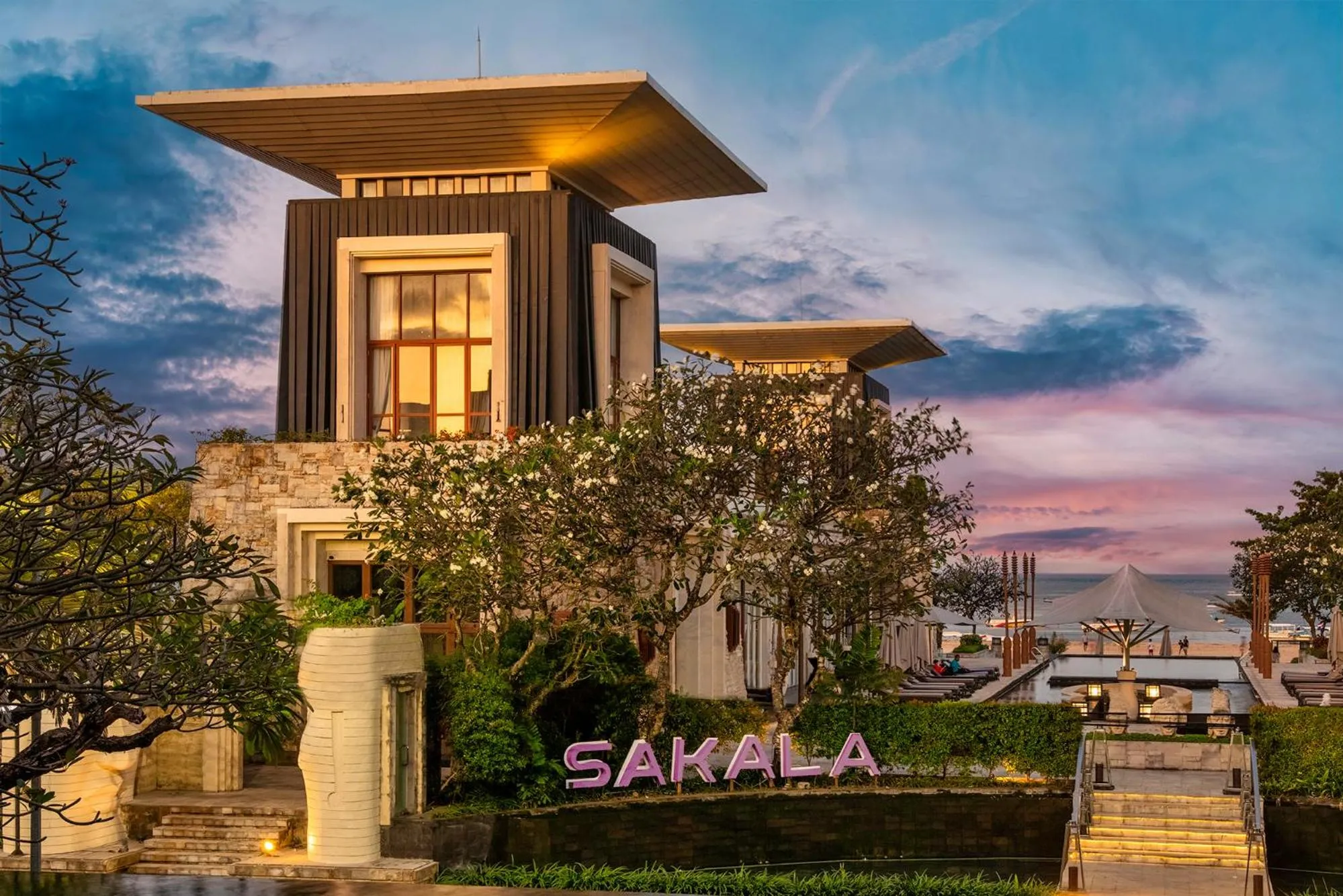 Property building in The Sakala Resort Bali All Suites