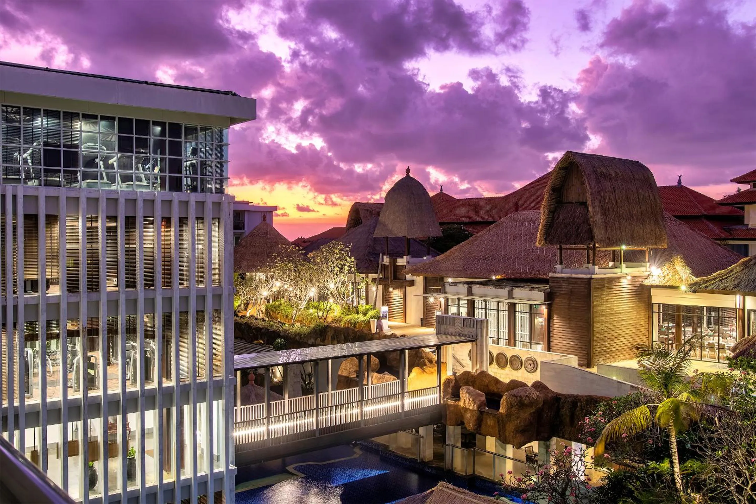 Property building in The Sakala Resort Bali All Suites