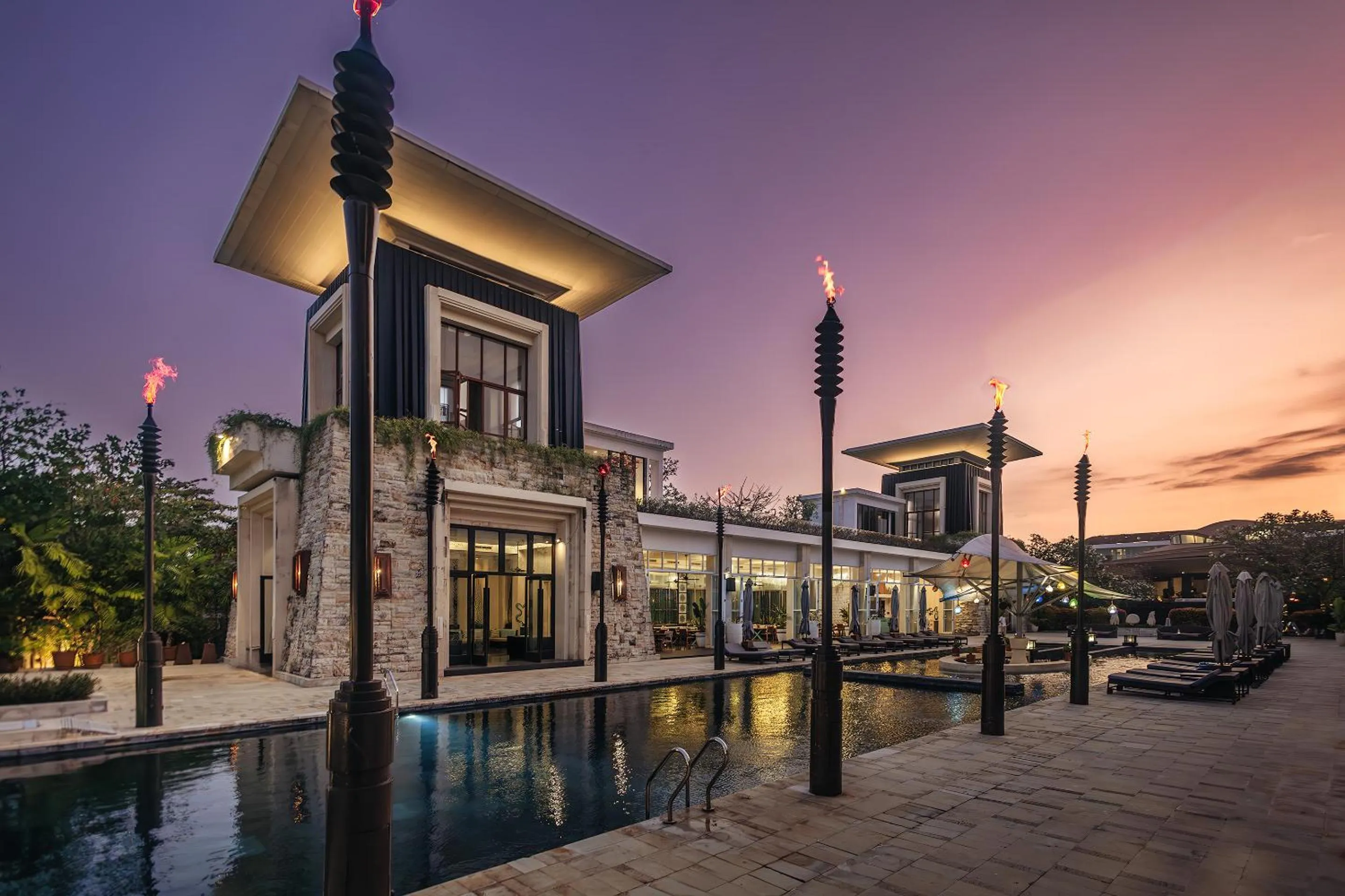 Property building in The Sakala Resort Bali All Suites