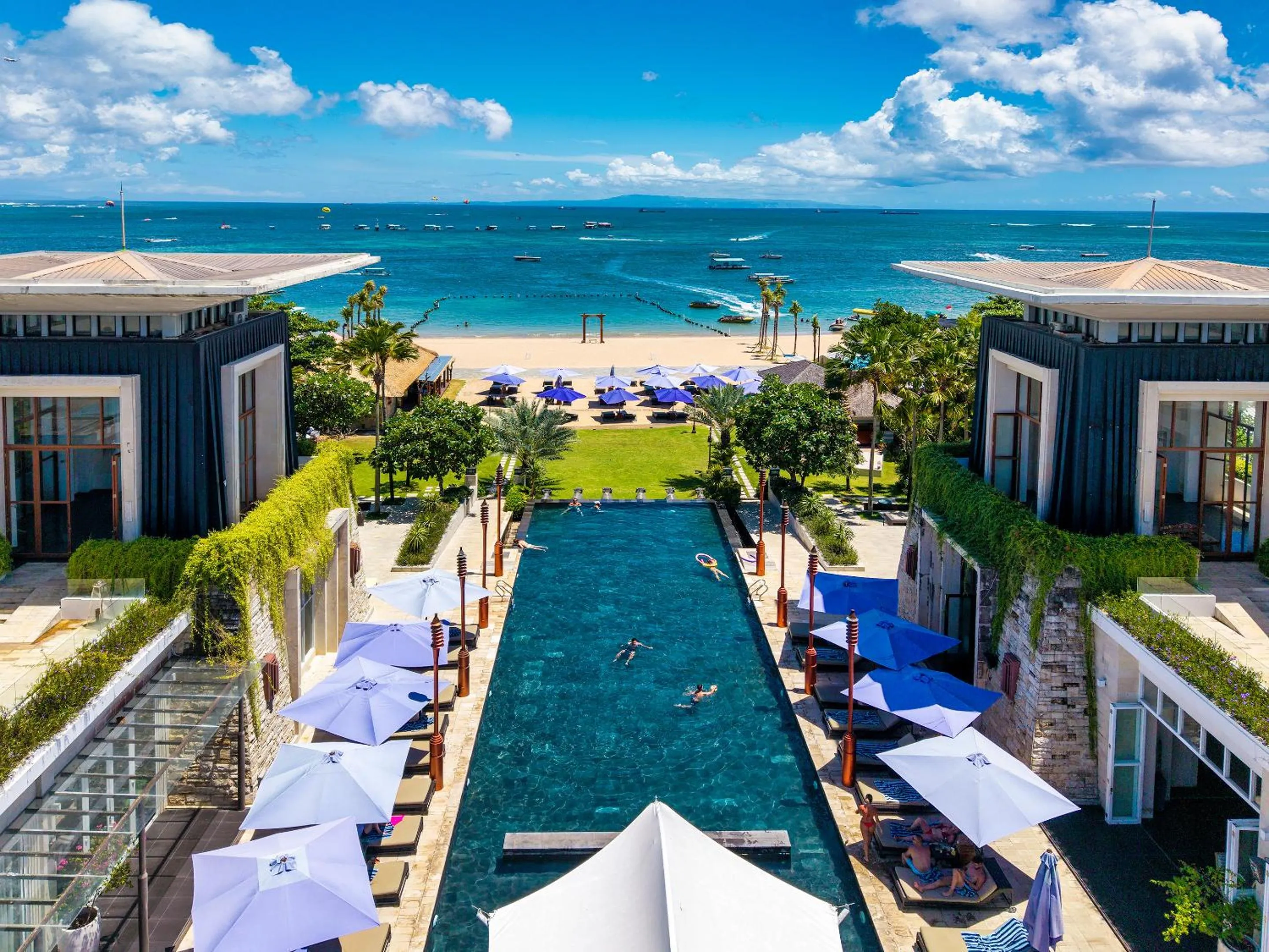 Beach in The Sakala Resort Bali All Suites