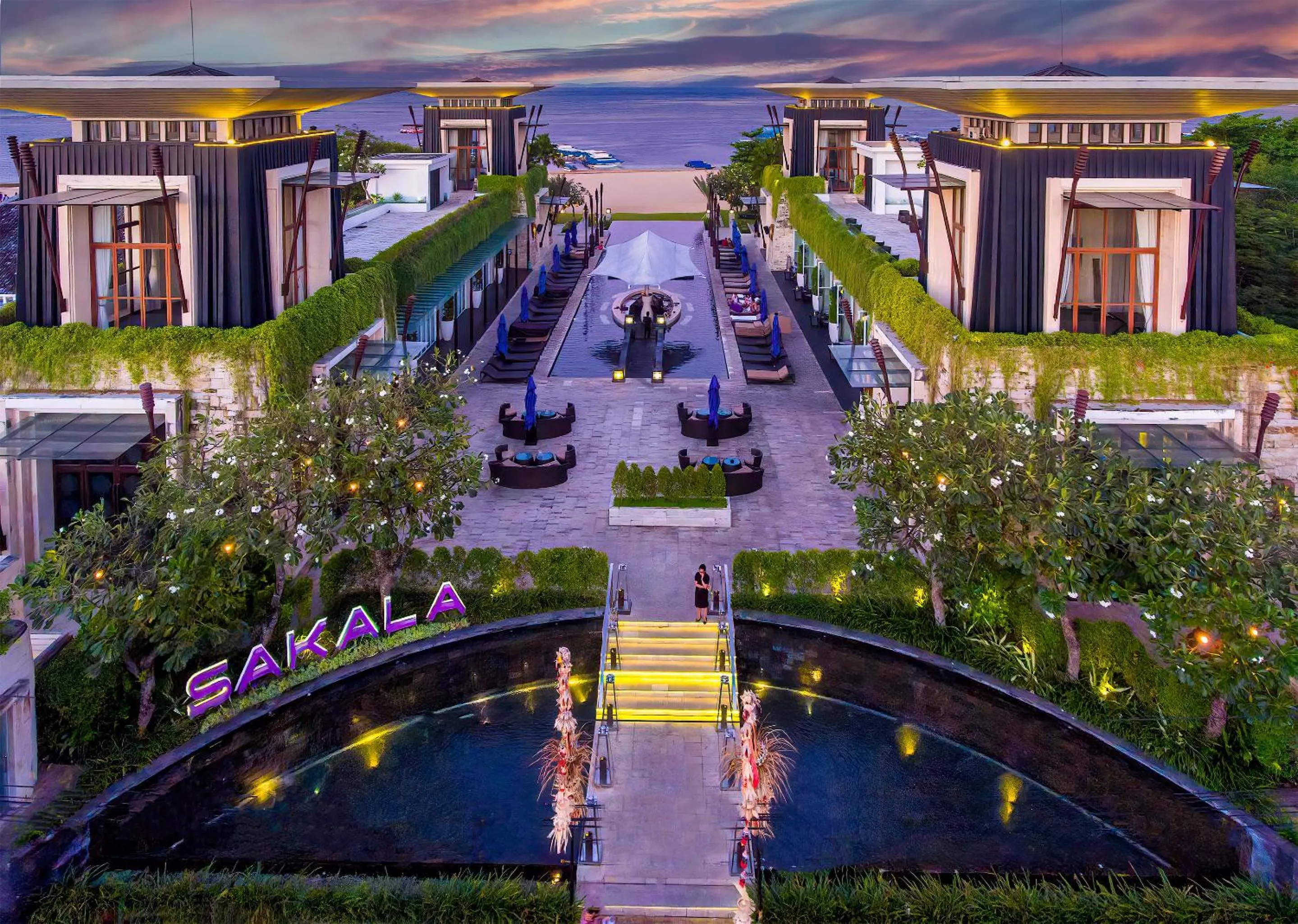 Property building in The Sakala Resort Bali All Suites