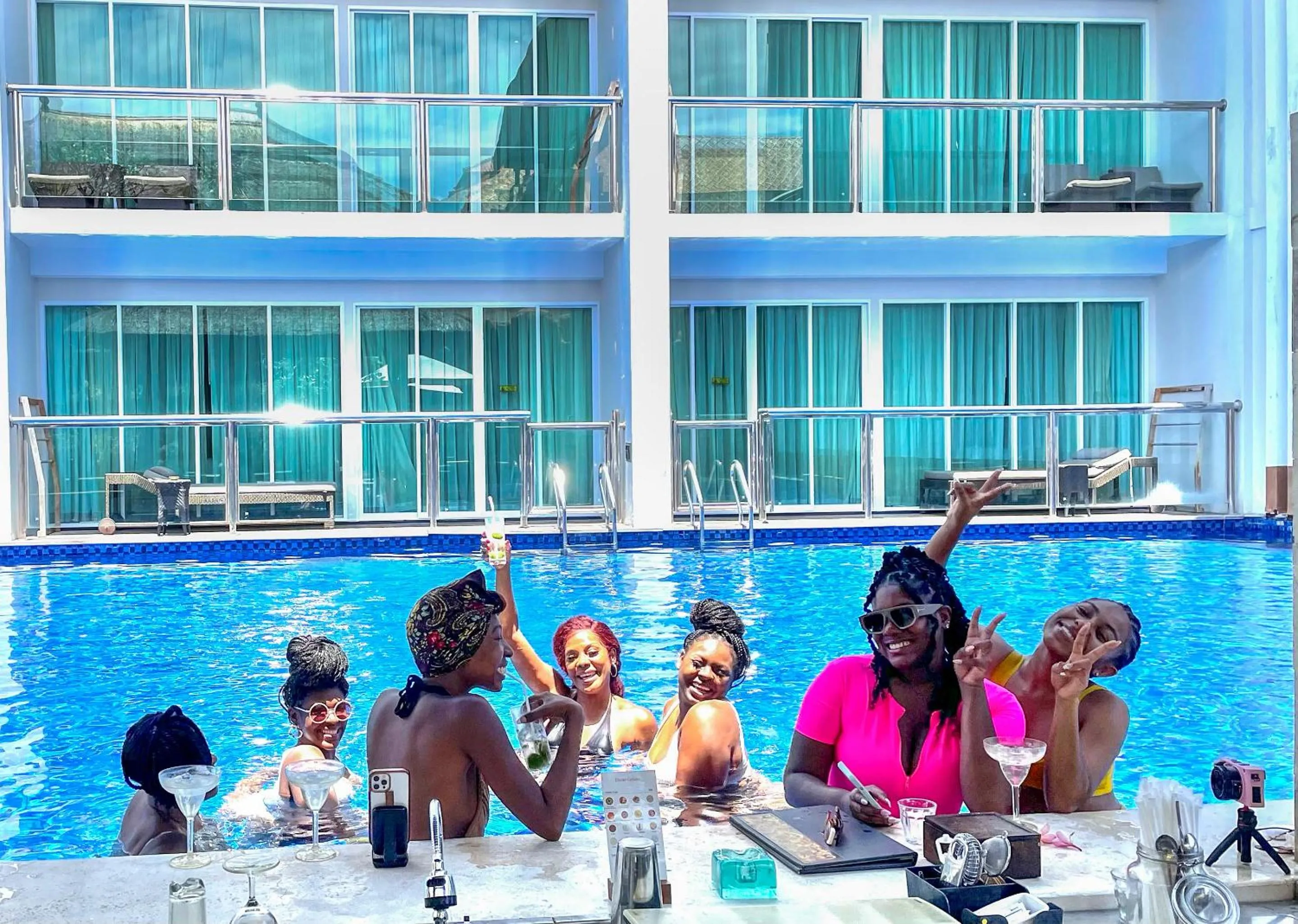 Lounge or bar in The Sakala Resort Bali All Suites