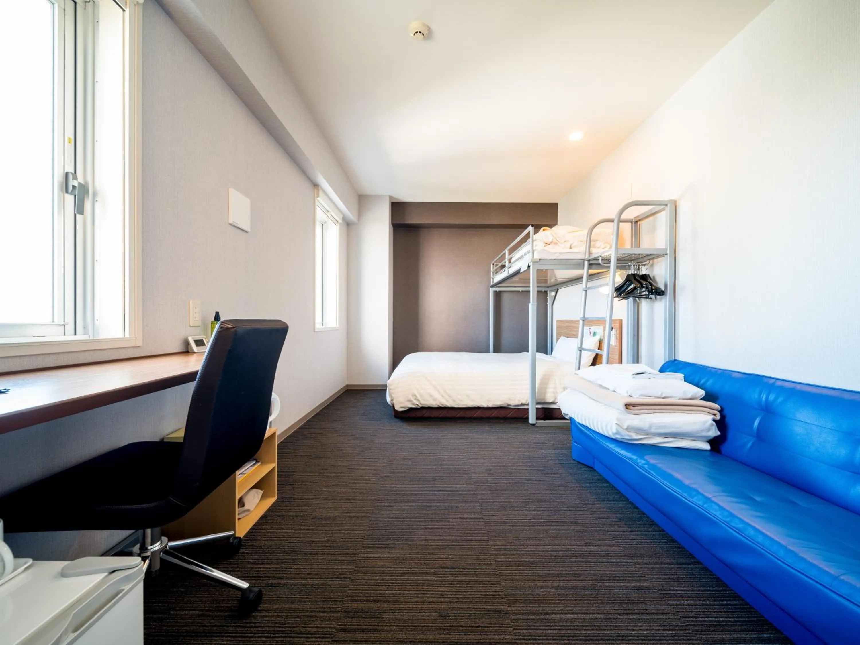 Photo of the whole room, Bed in Super Hotel Saitama Omiya West