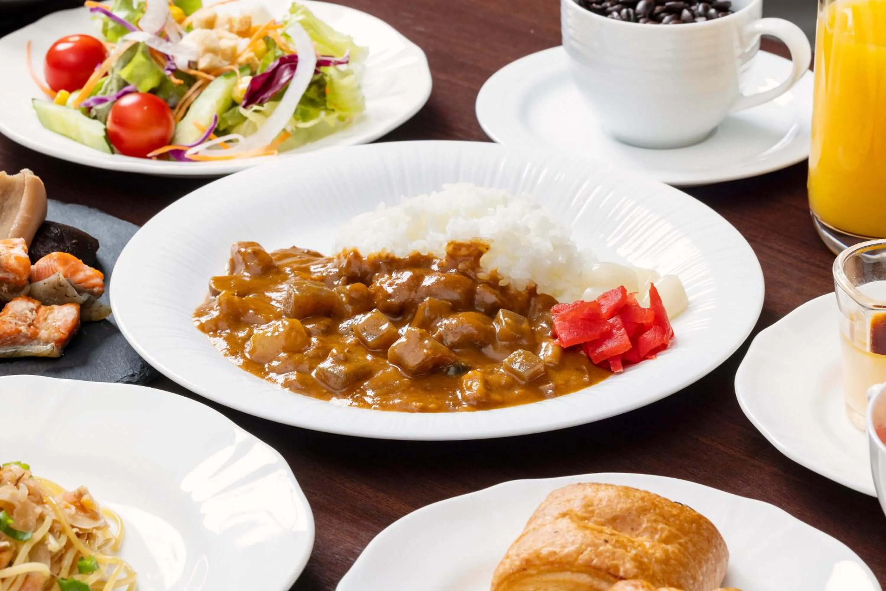 Breakfast in Hotel Metropolitan Takasaki