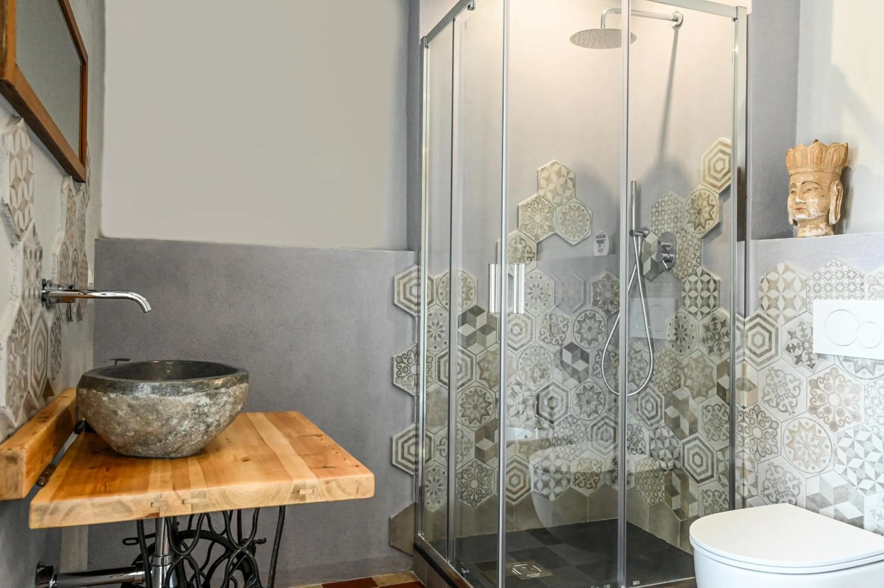 Bathroom in Urban Blue Guest House