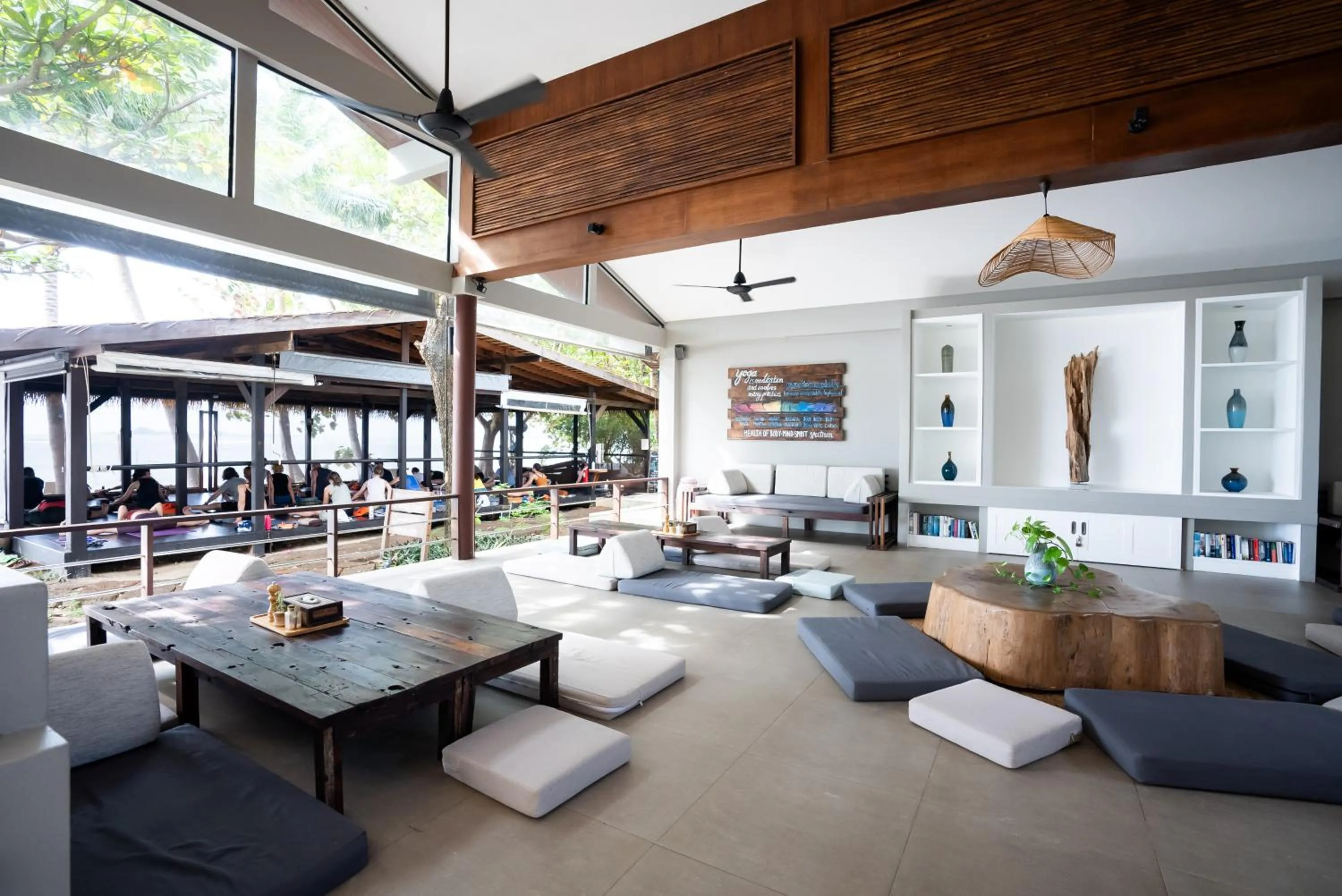 Dining area in Samahita Retreat