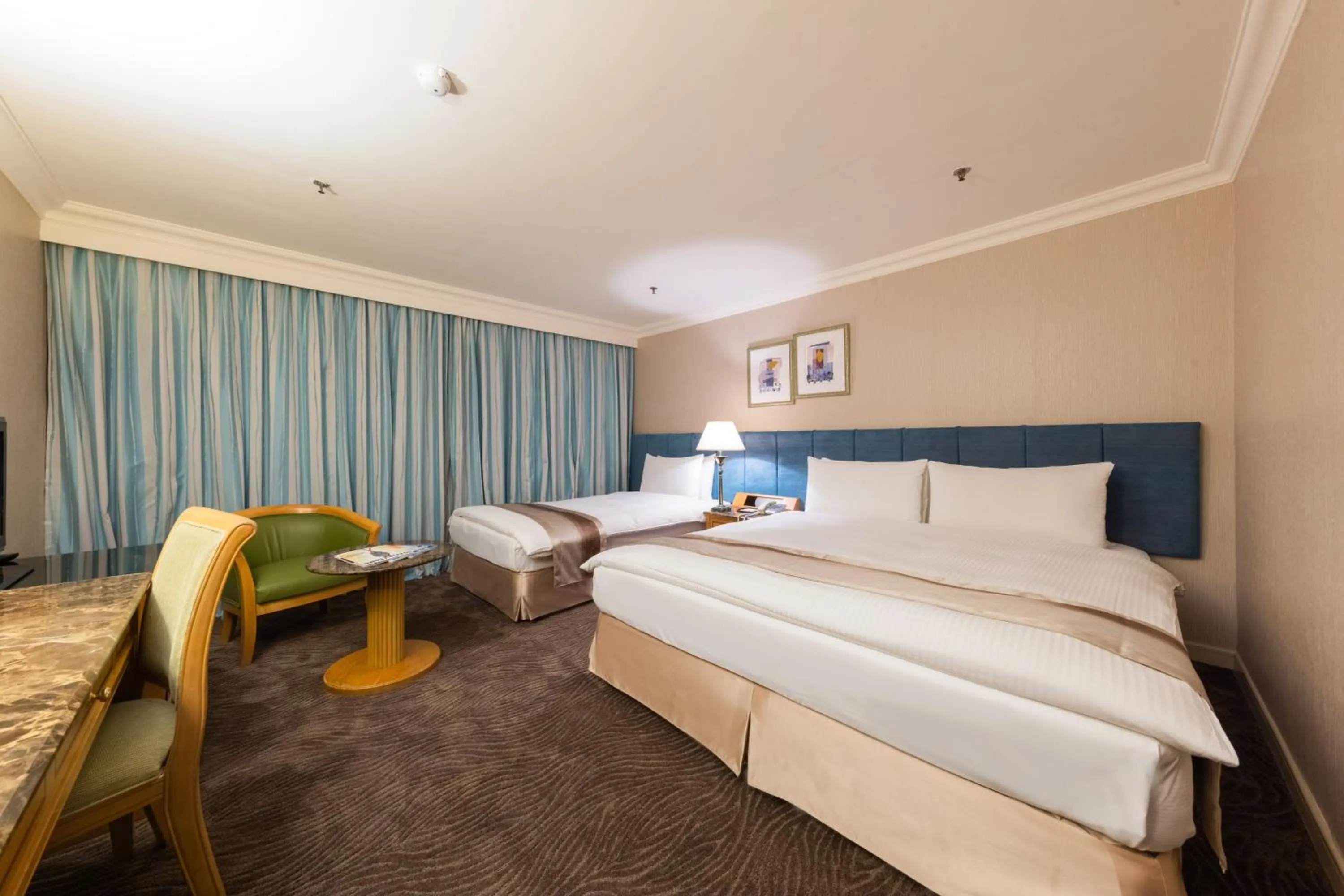 Bed in Taoyuan Yuehua Hotel & Golf Club