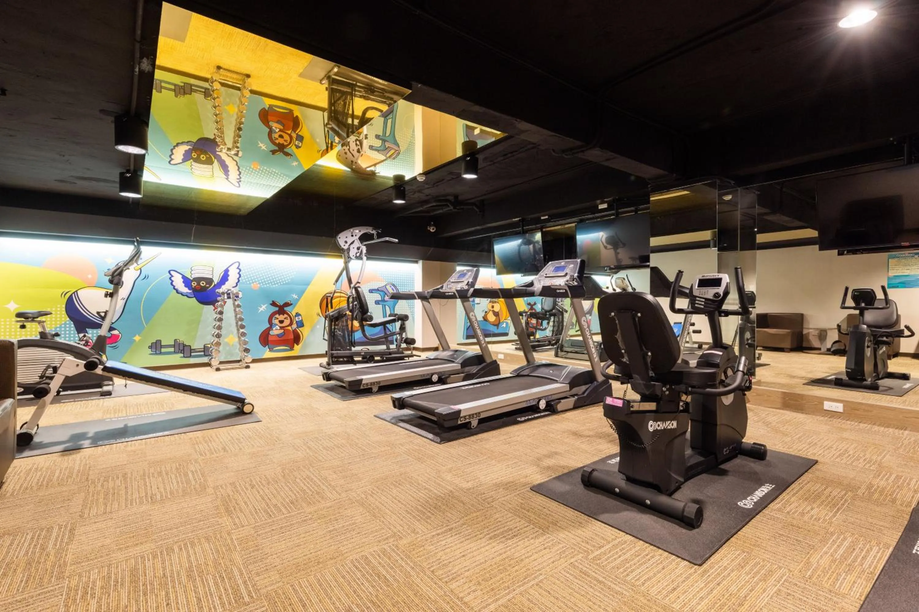 Fitness centre/facilities in Taoyuan Yuehua Hotel & Golf Club