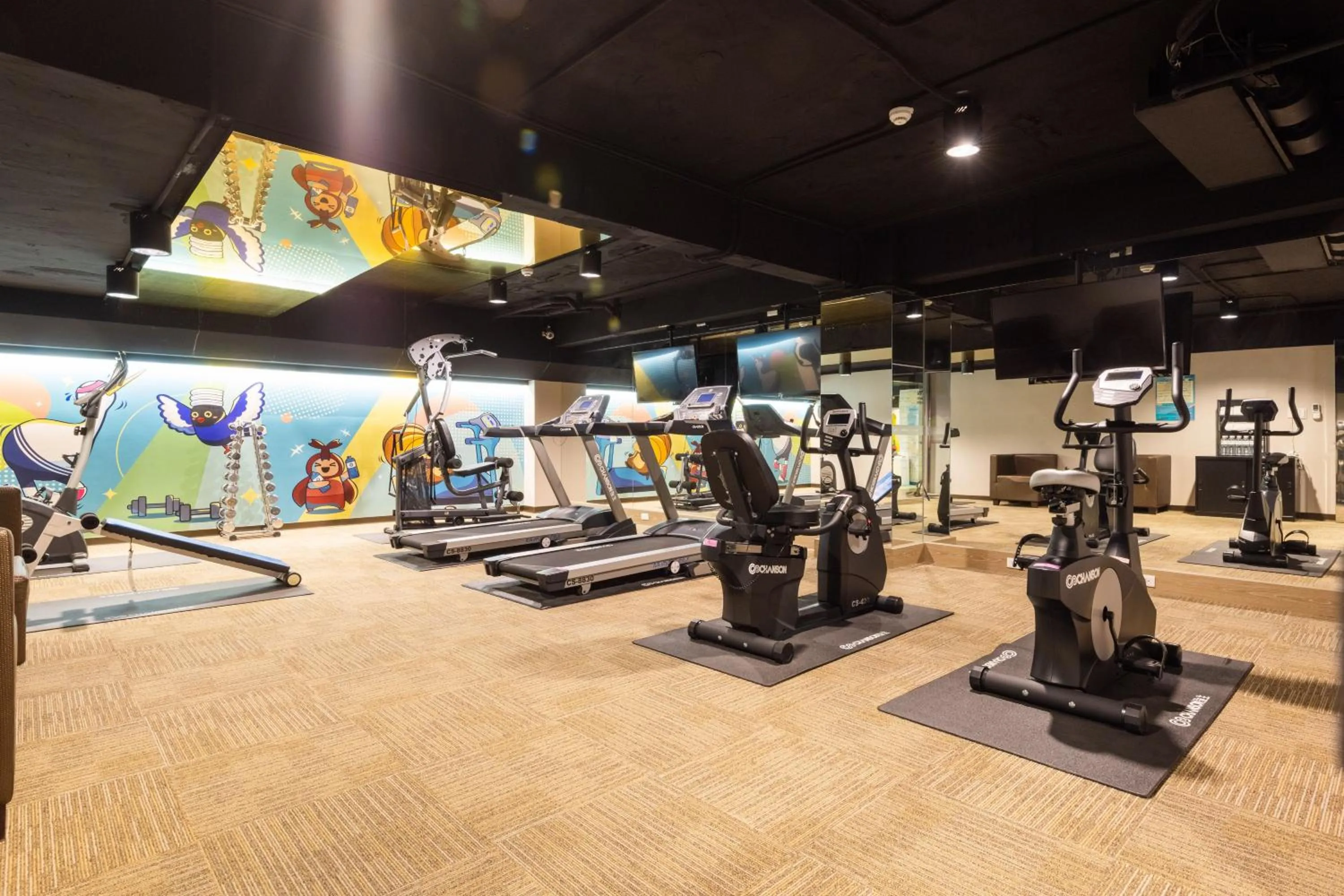 Fitness centre/facilities in Taoyuan Yuehua Hotel & Golf Club