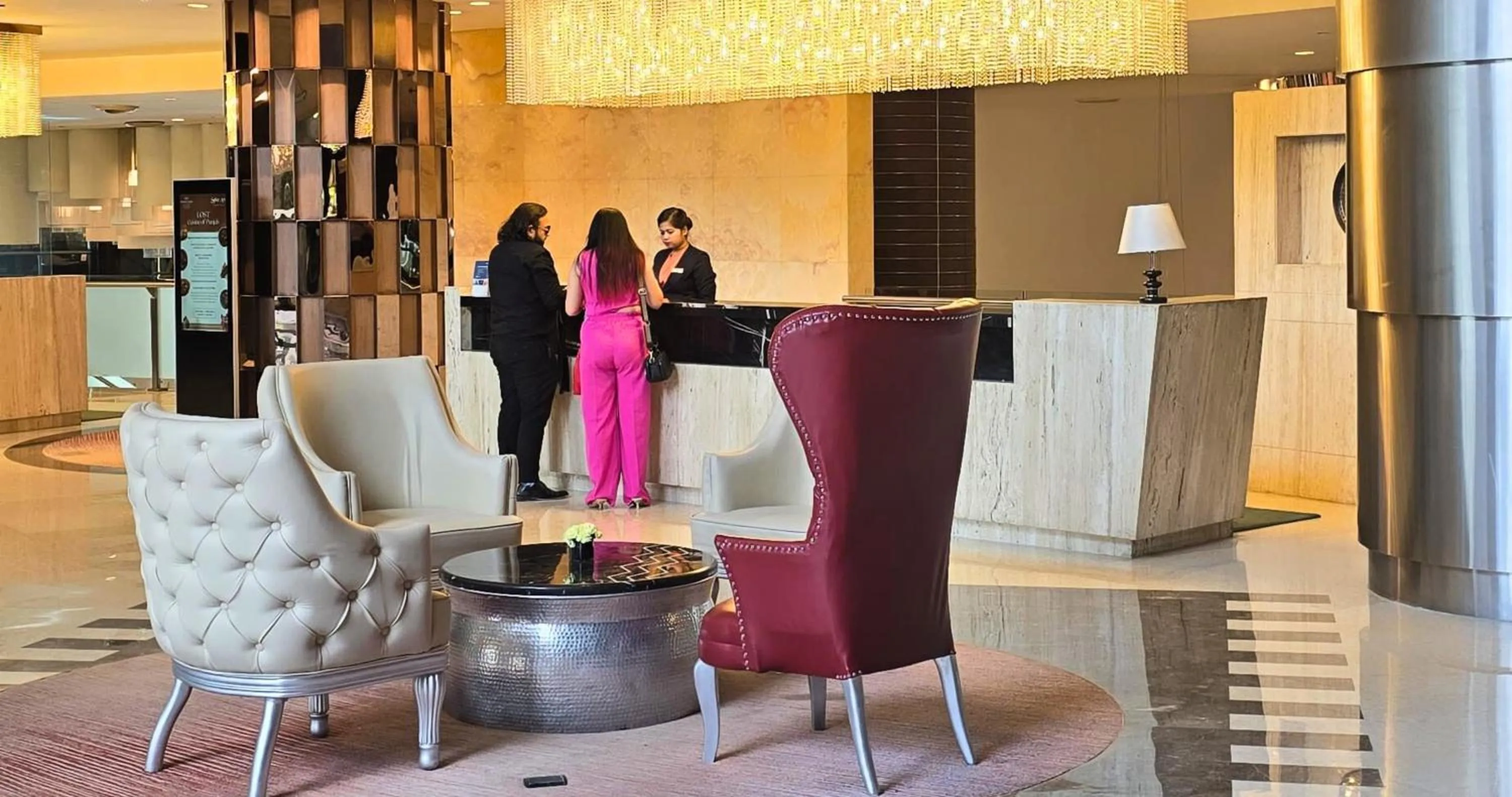 Lobby or reception in Crowne Plaza Greater Noida by IHG
