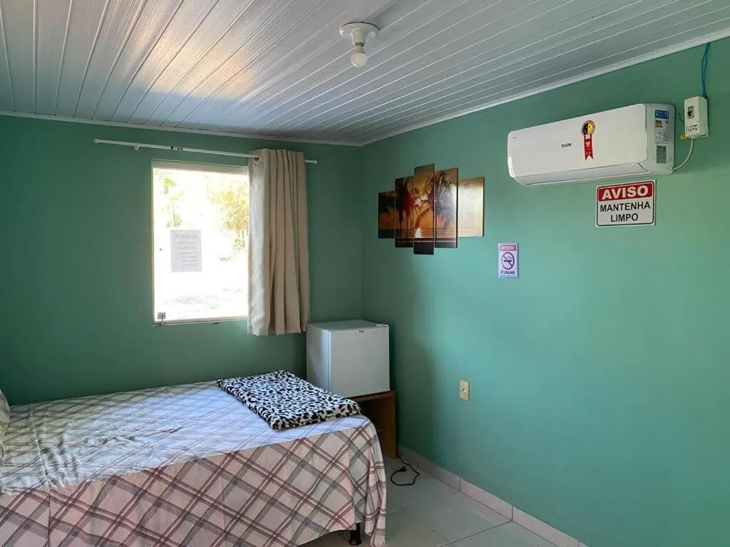 Bed in Pousada Raio de Sol Corumbau