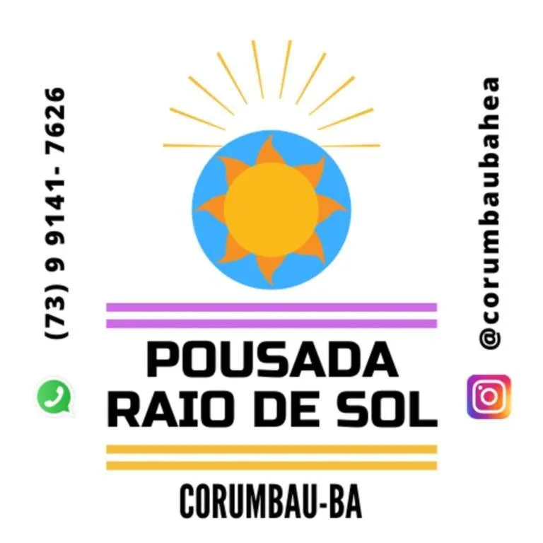Property logo or sign in Pousada Raio de Sol Corumbau