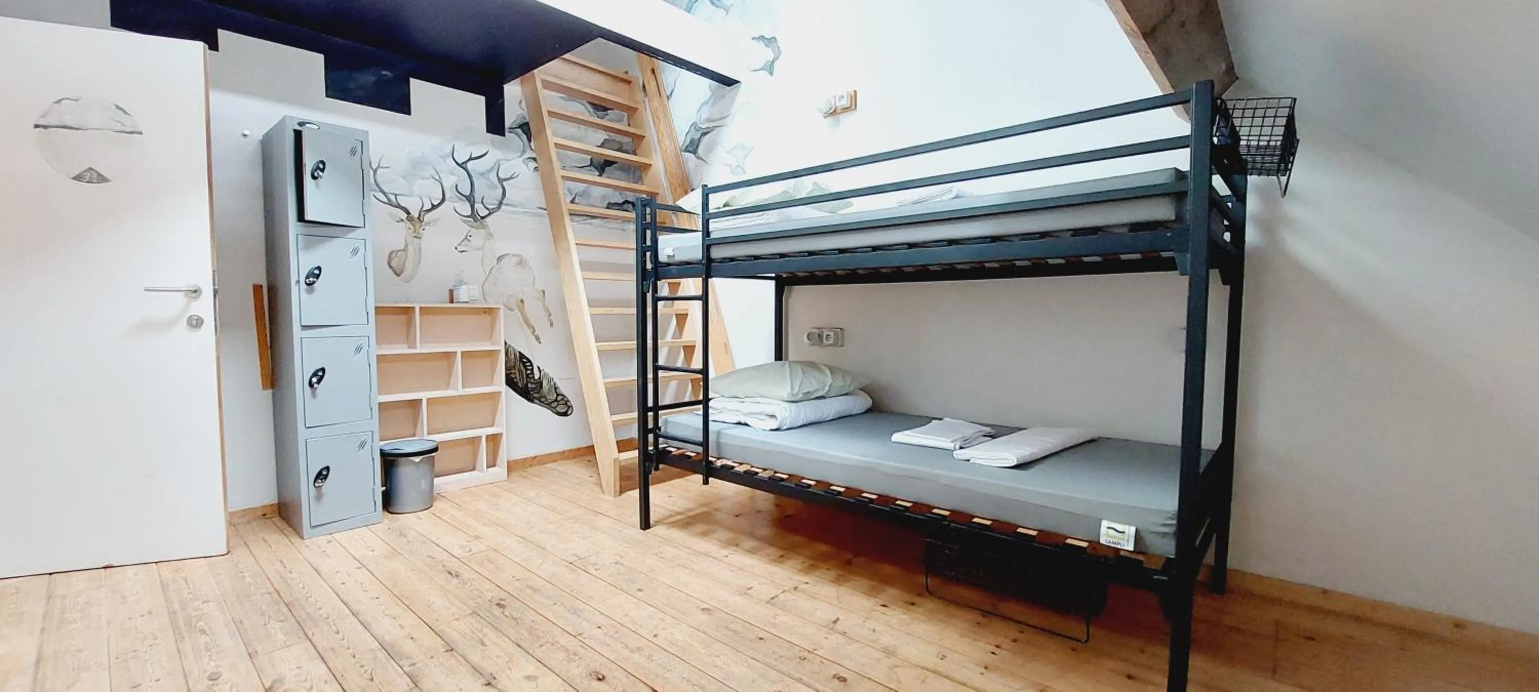 bunk bed, Bed in KaBa Hostel