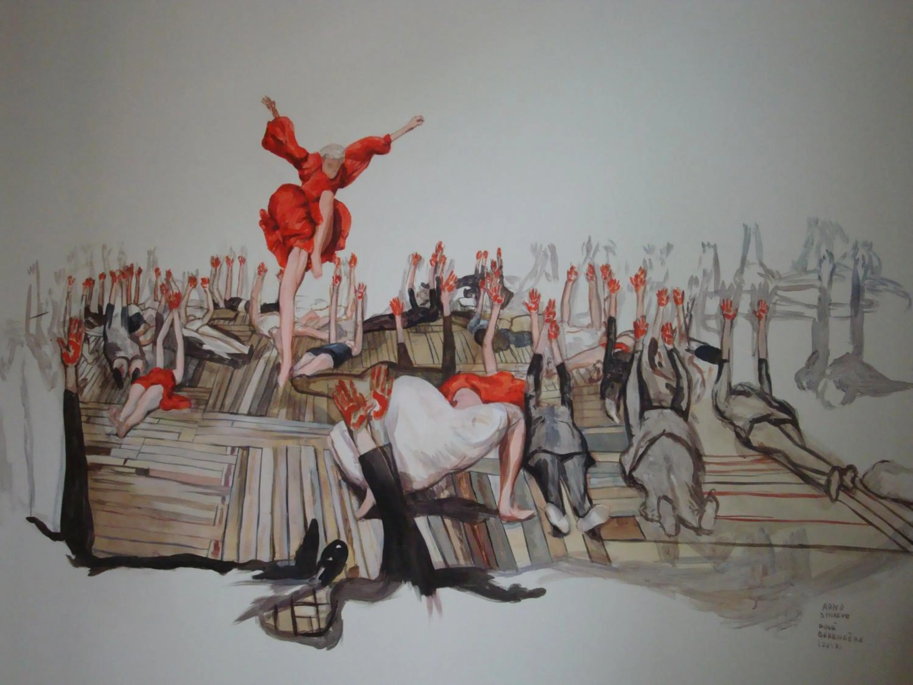 Decorative detail in KaBa Hostel