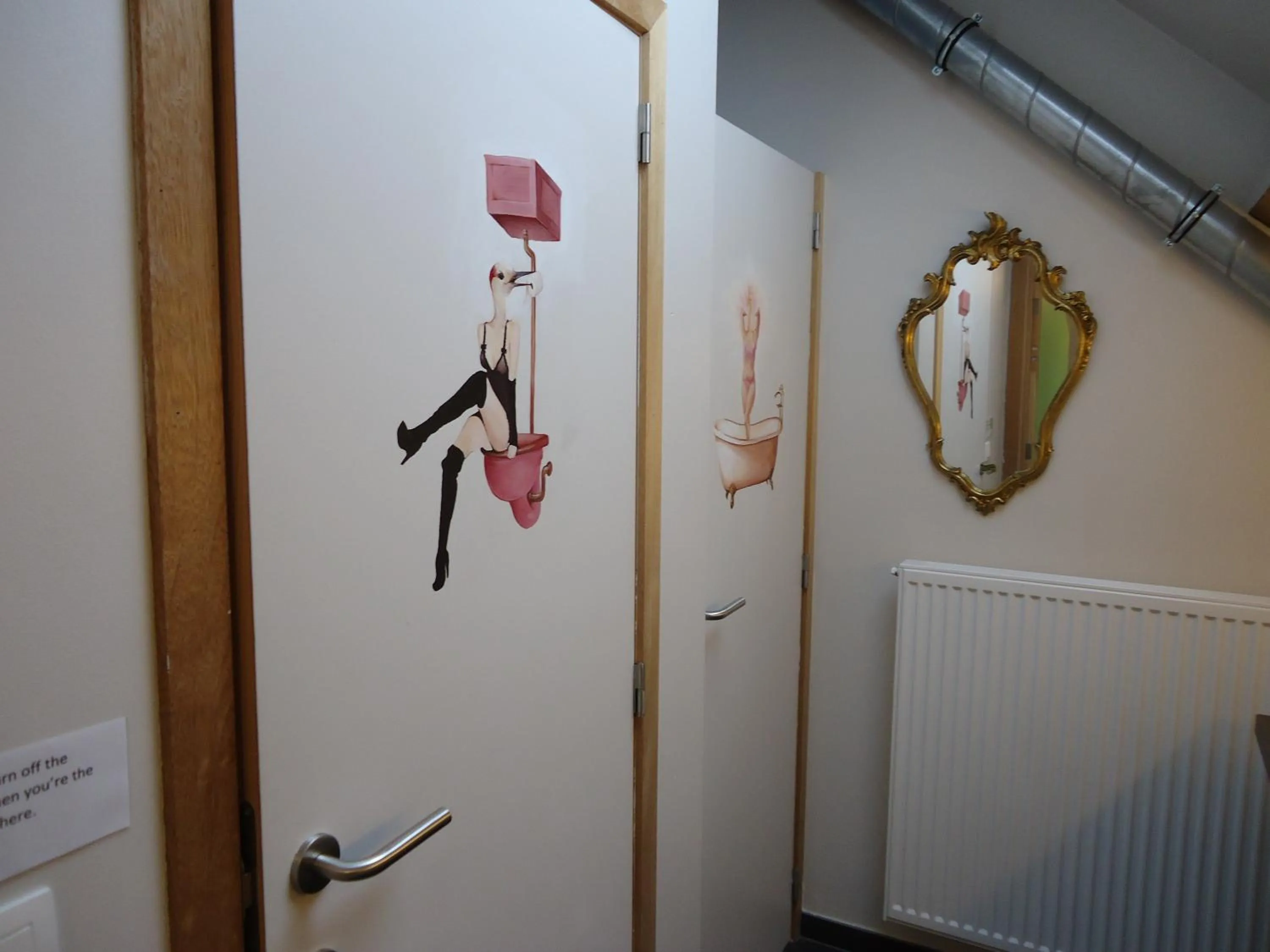 Shower in KaBa Hostel