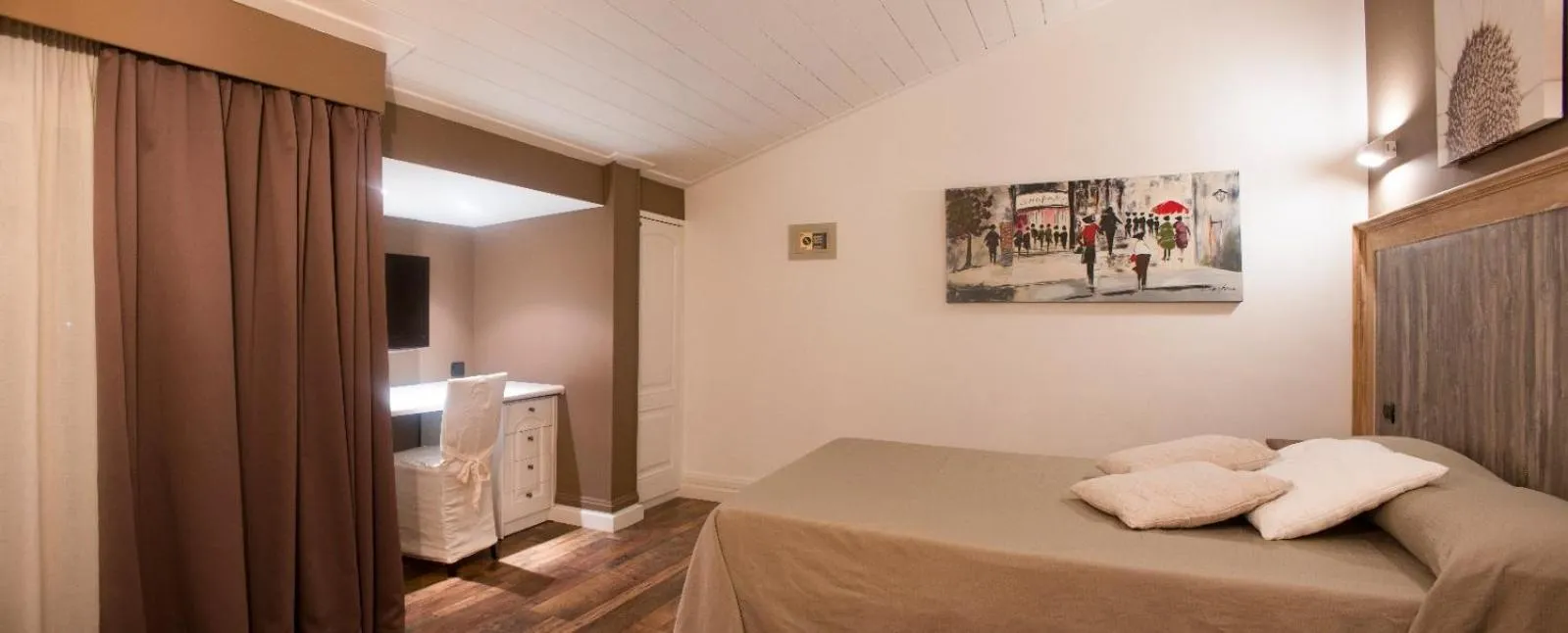 Bed in Hotel Mediterraneo