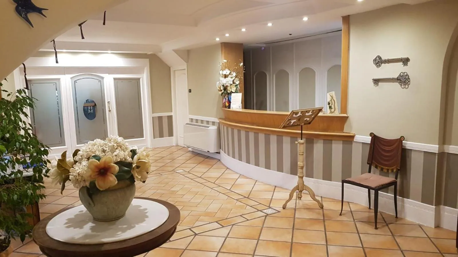 Lobby or reception in Hotel Mediterraneo