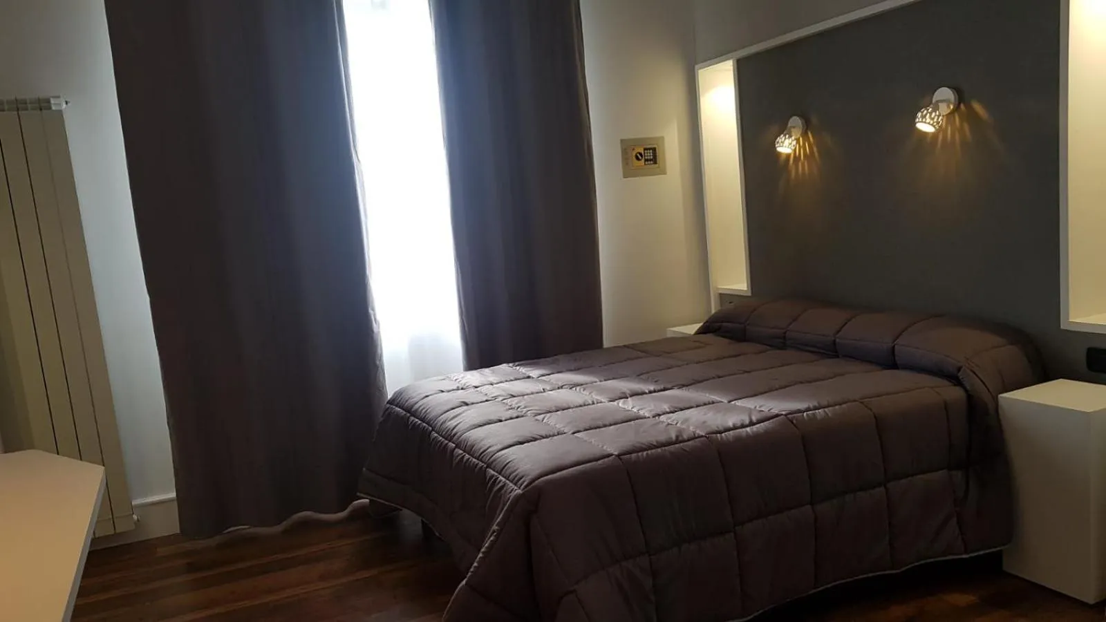 Bed in Hotel Mediterraneo