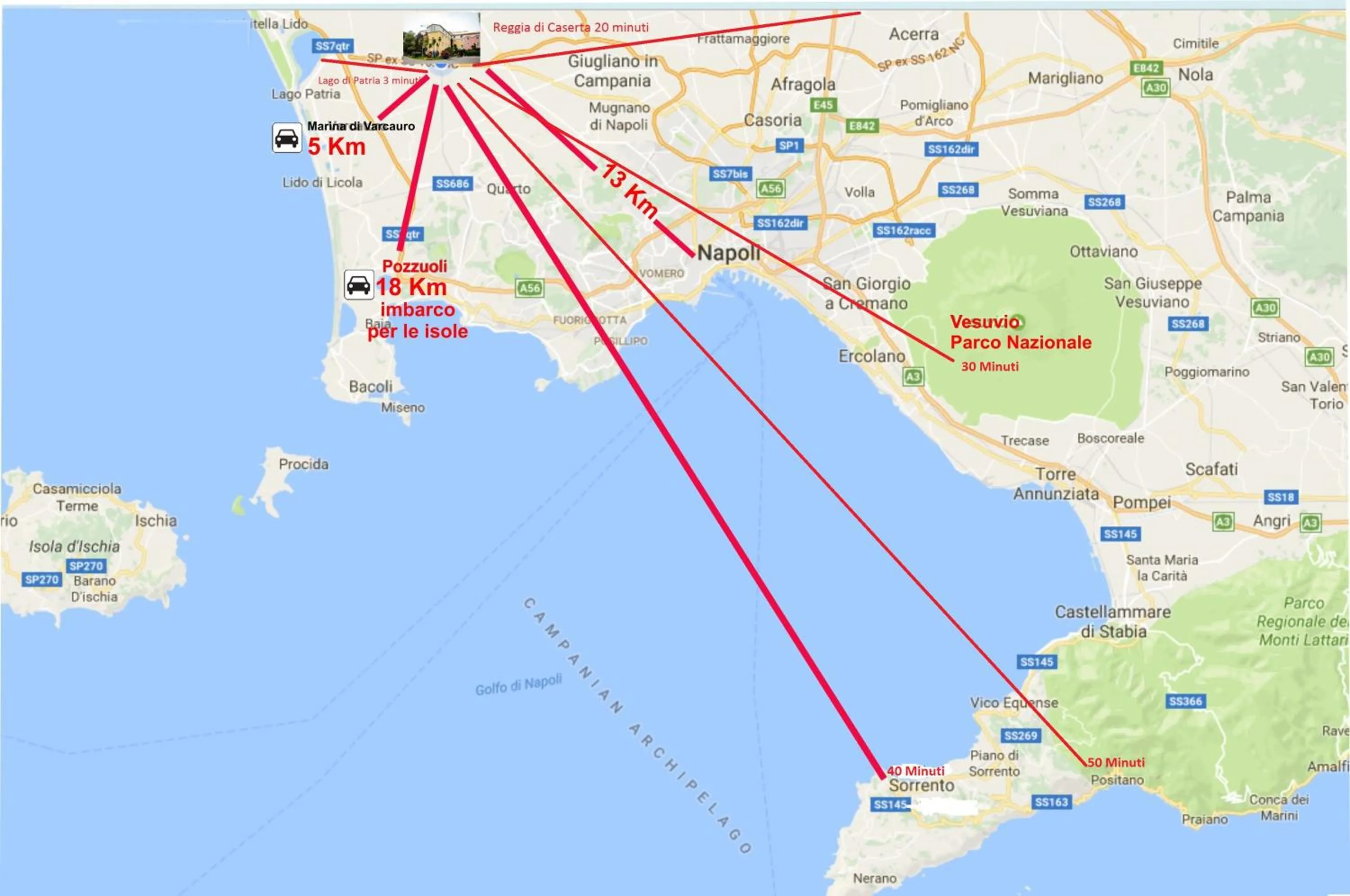 Nearby landmark in Hotel Mediterraneo