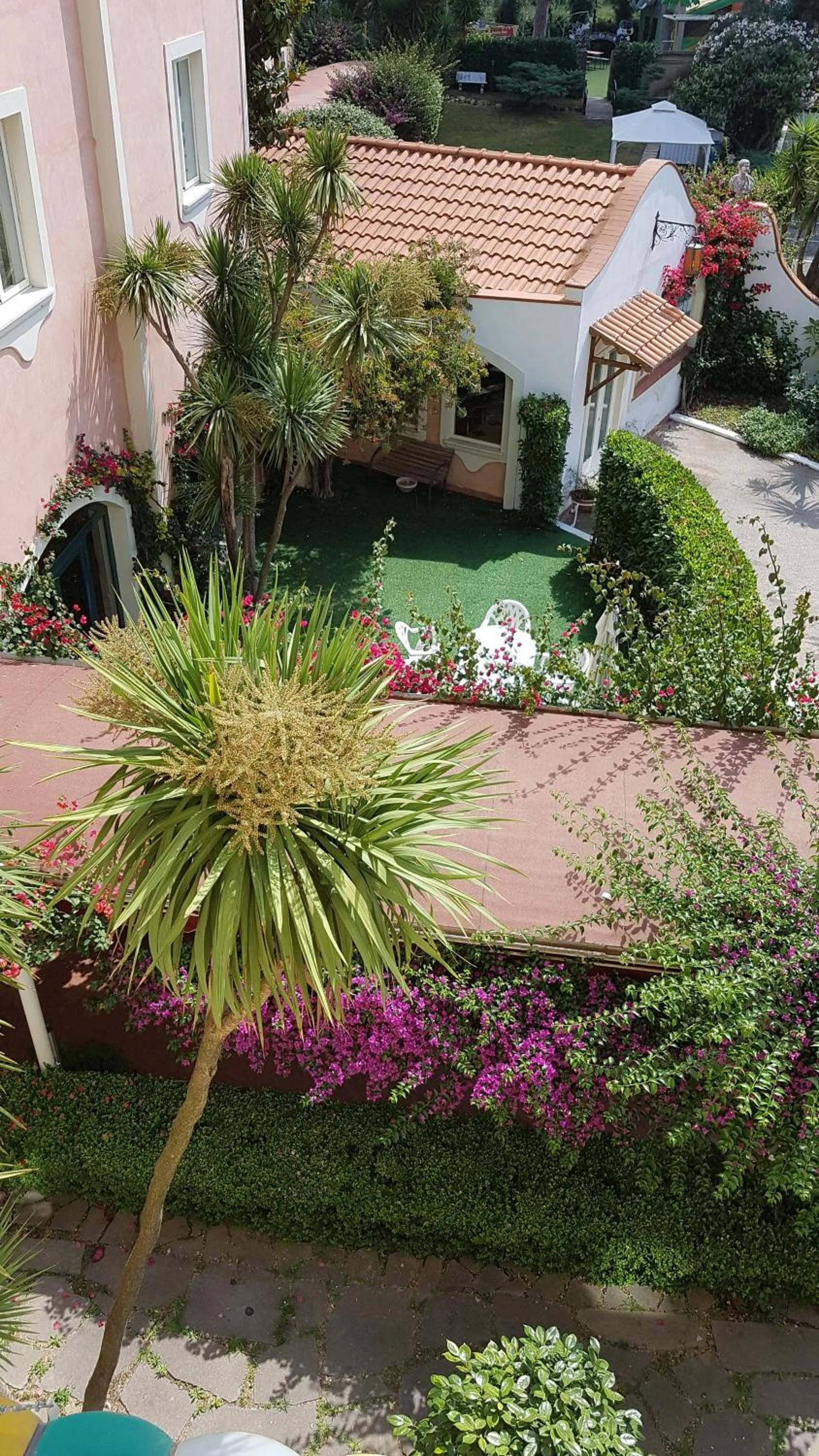 Bird's eye view in Hotel Mediterraneo