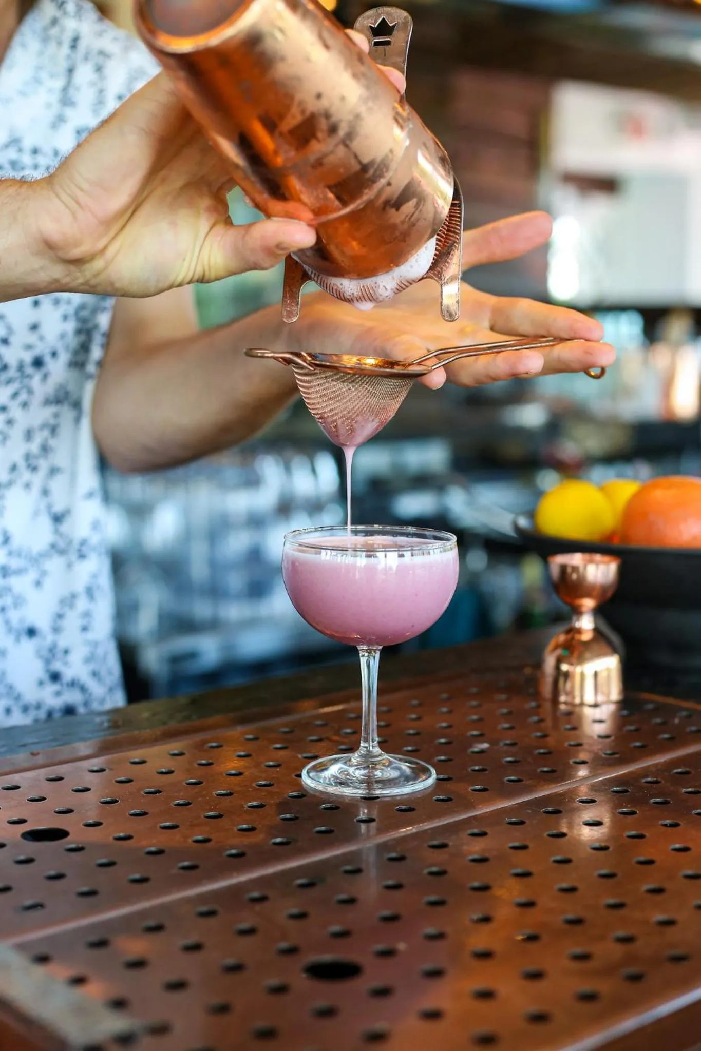 Restaurant/places to eat in The Saint Hotel