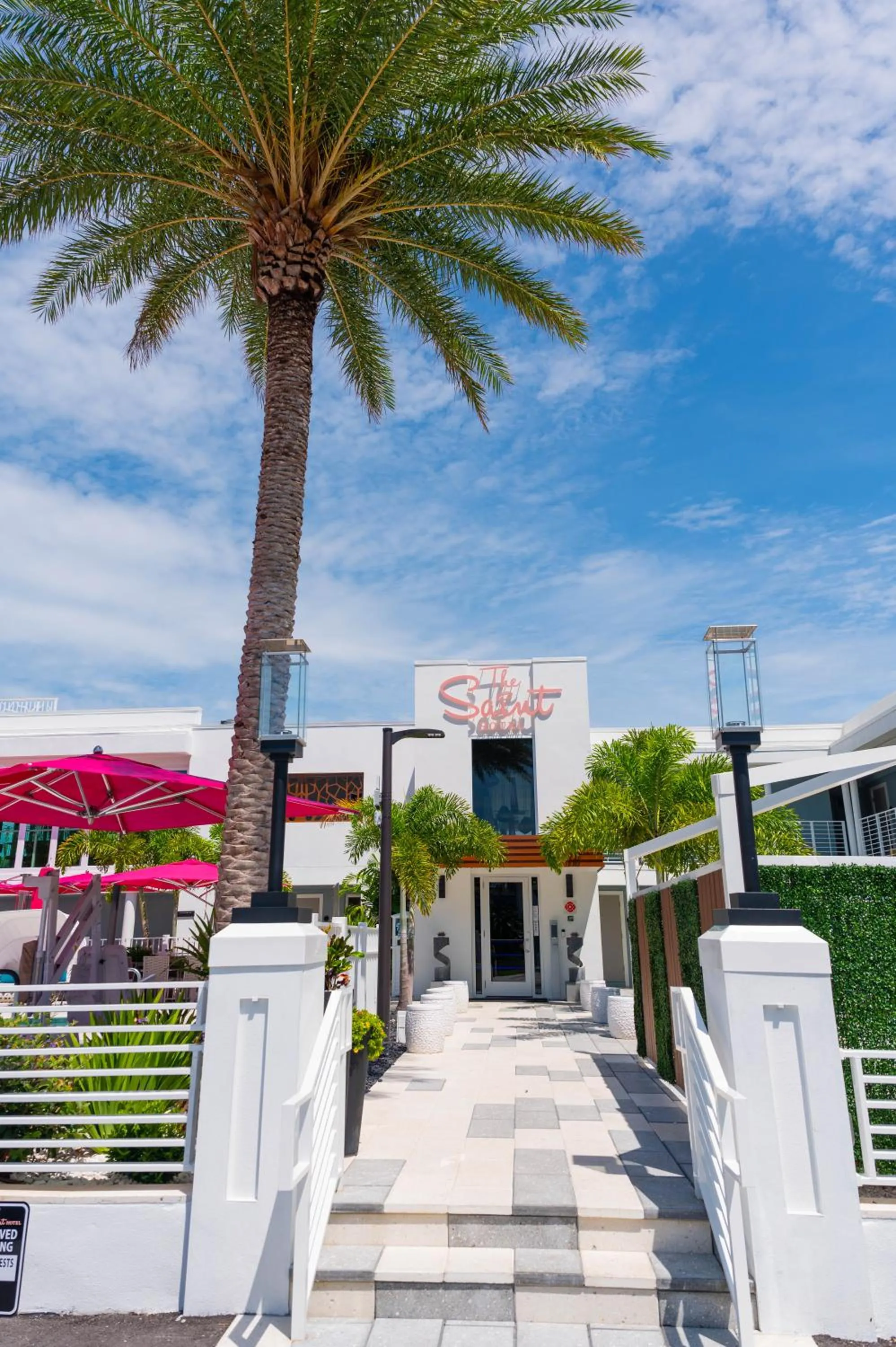 Property building in The Saint Hotel